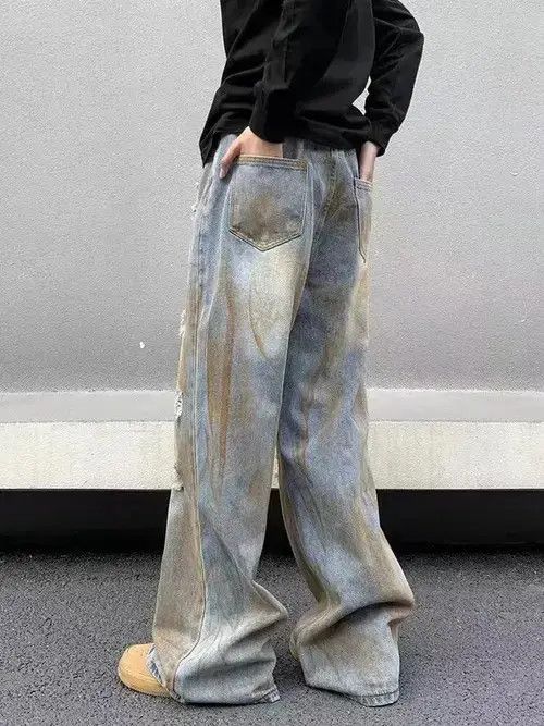 Other Retro street grunge micro-flared jeans Size US 32 / EU 48 - 3 Thumbnail
