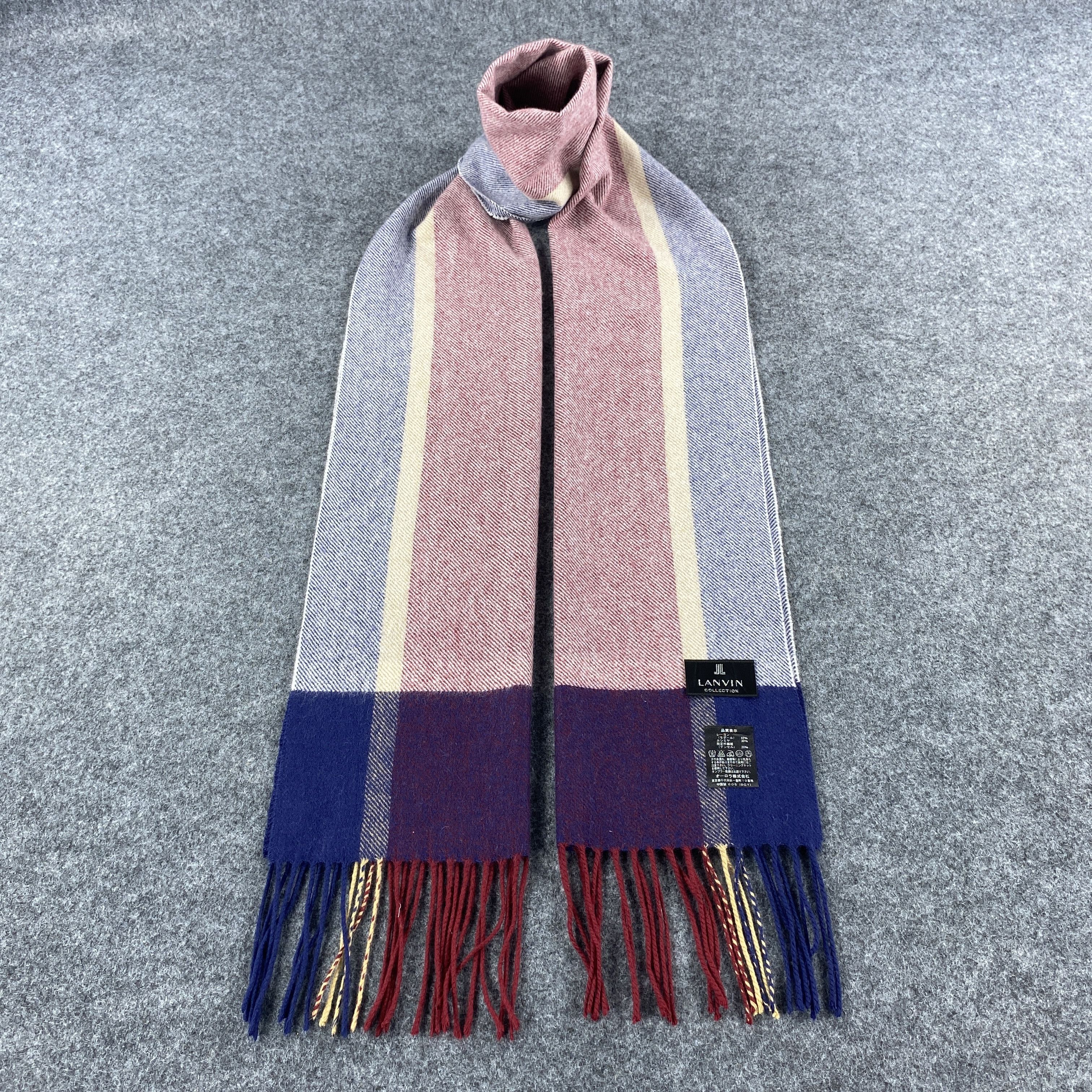 Lanvin Lanvin Scarf # Muffler # Neckwear # D601 Size ONE SIZE - 1 Thumbnail