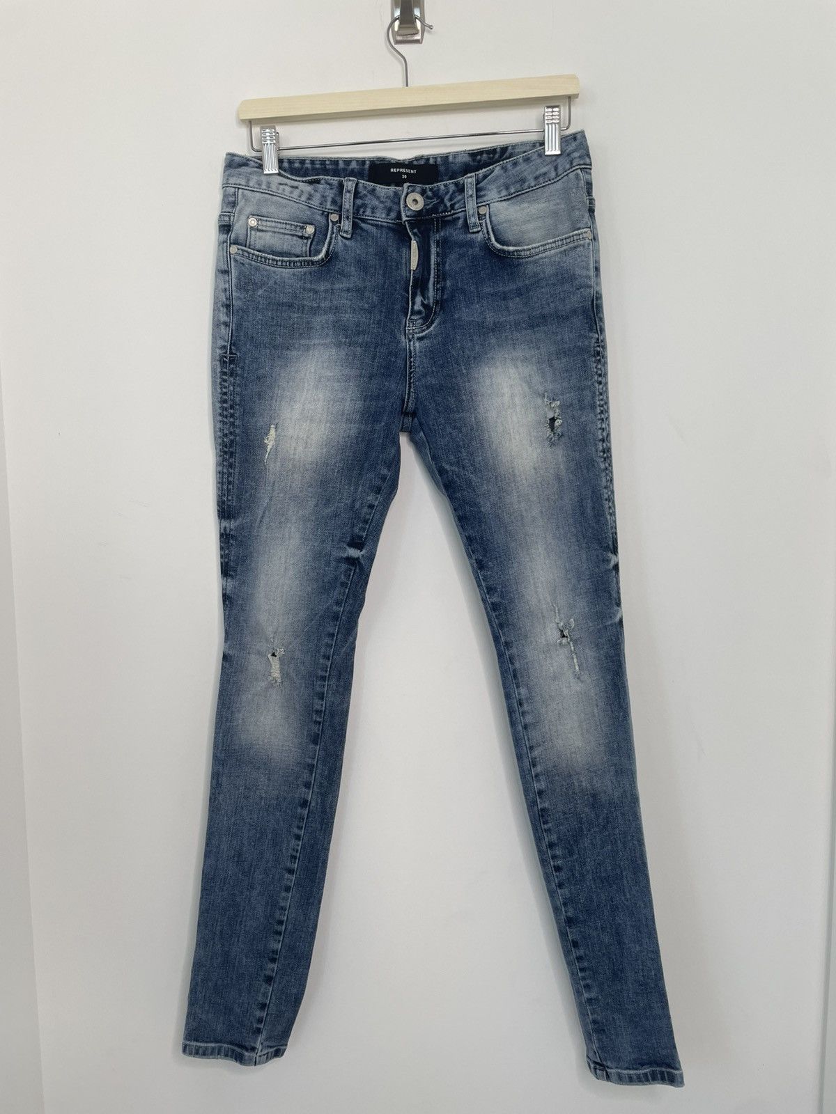 Represent Clo. Represent Essential Denim Random Blue Size 30x30 Size US 30 / EU 46 - 1 Thumbnail