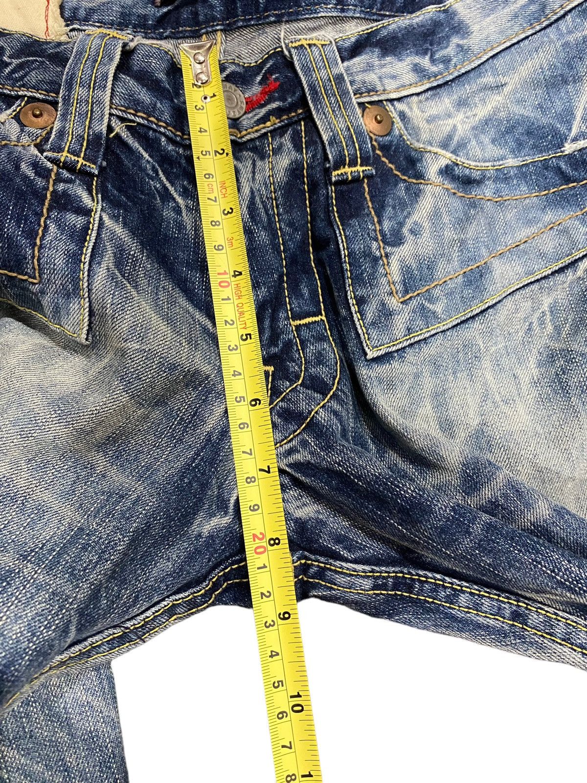 Designer × Japanese Brand Blue Way Flare Boot Cut Ladies Denim Jeans W32” Size 32" / US 10 / IT 46 - 15 Thumbnail
