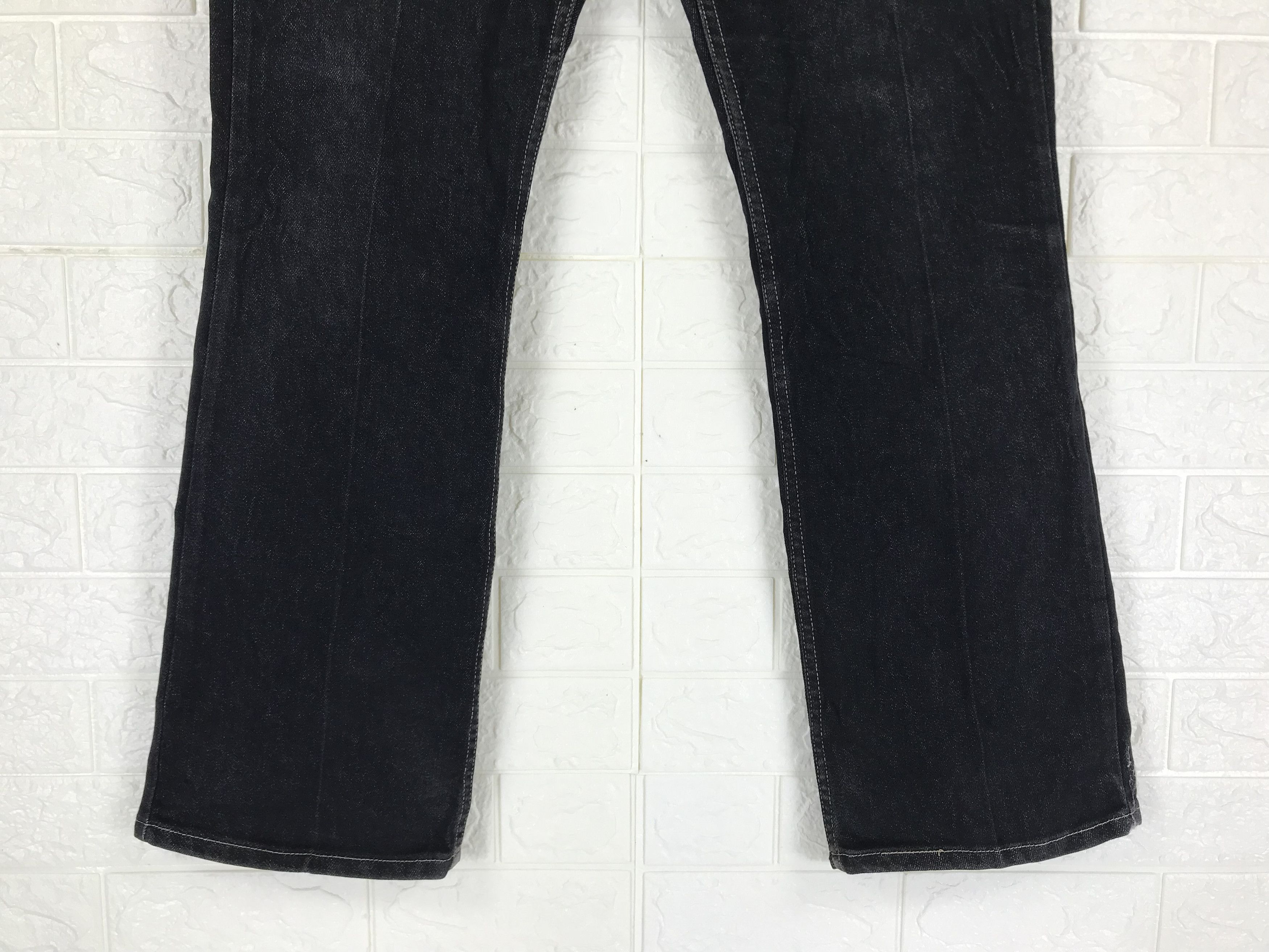 Levi's Vintage Levi's 515 Flare Jeans Super Black Boot Cut Denim Size 32" / US 10 / IT 46 - 4 Thumbnail