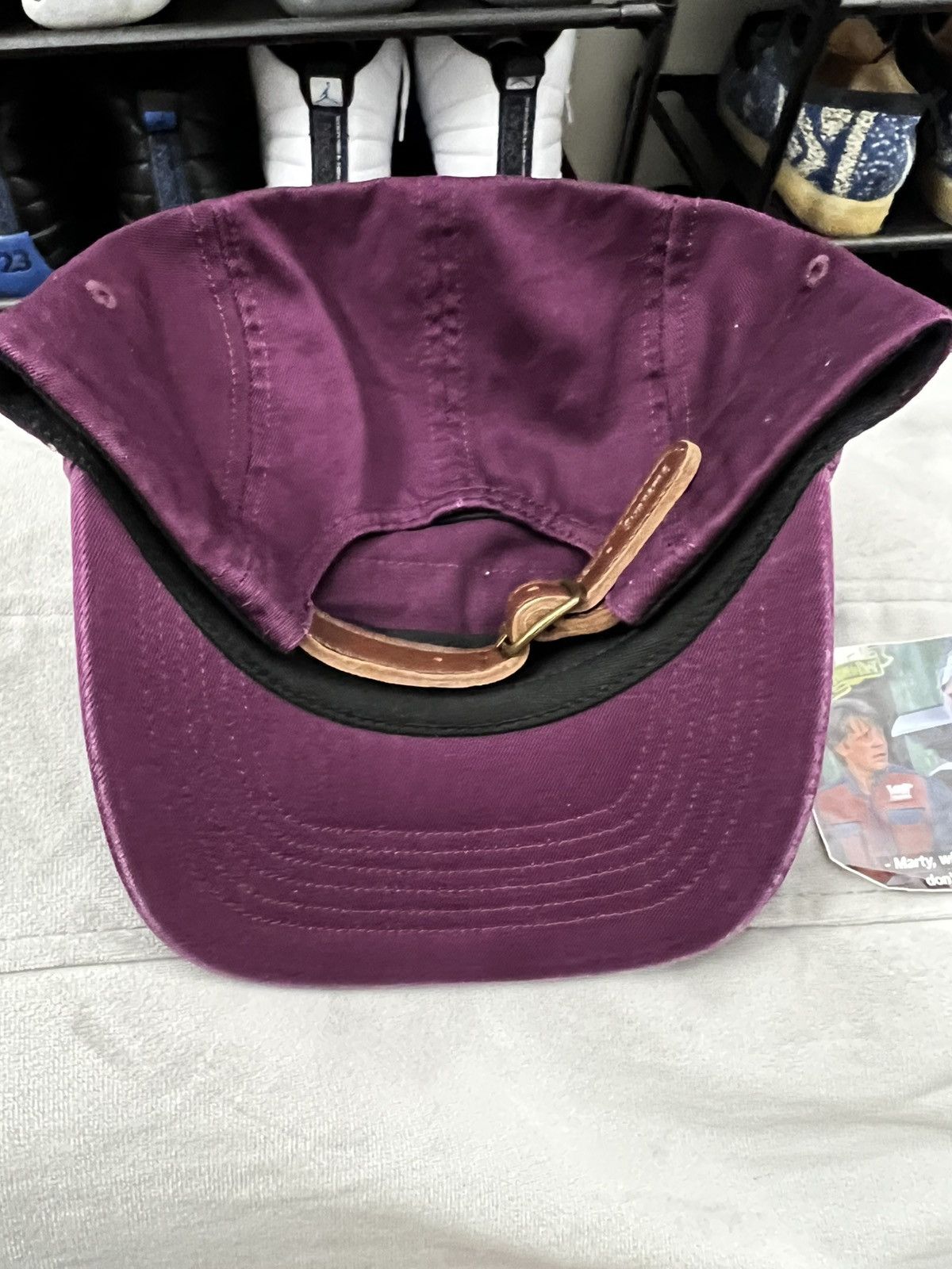 Supreme Supreme Burgundy Cap Size ONE SIZE - 2 Thumbnail