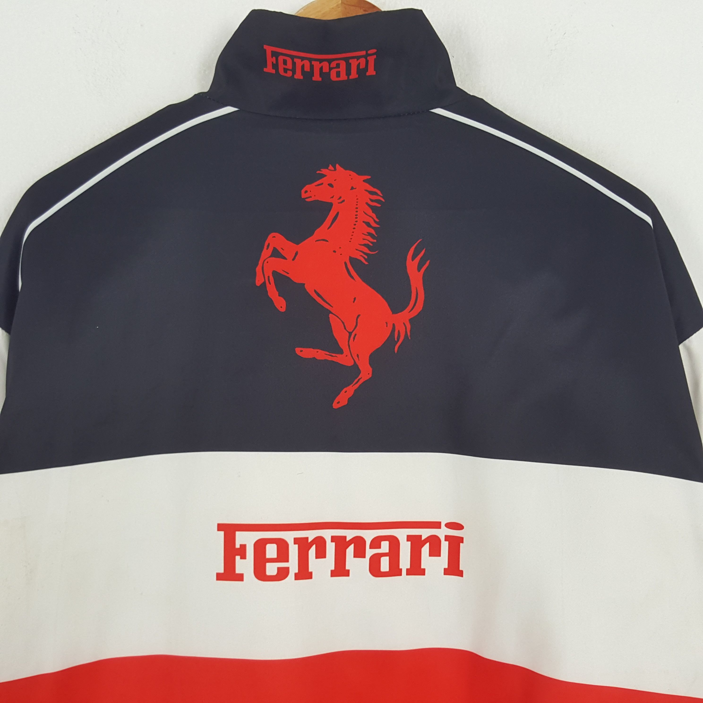 Ferrari × Puma × Vintage Vintage Ferrari Puma Shell Racing Team F1 Jacket Size US L / EU 52-54 / 3 - 4 Thumbnail