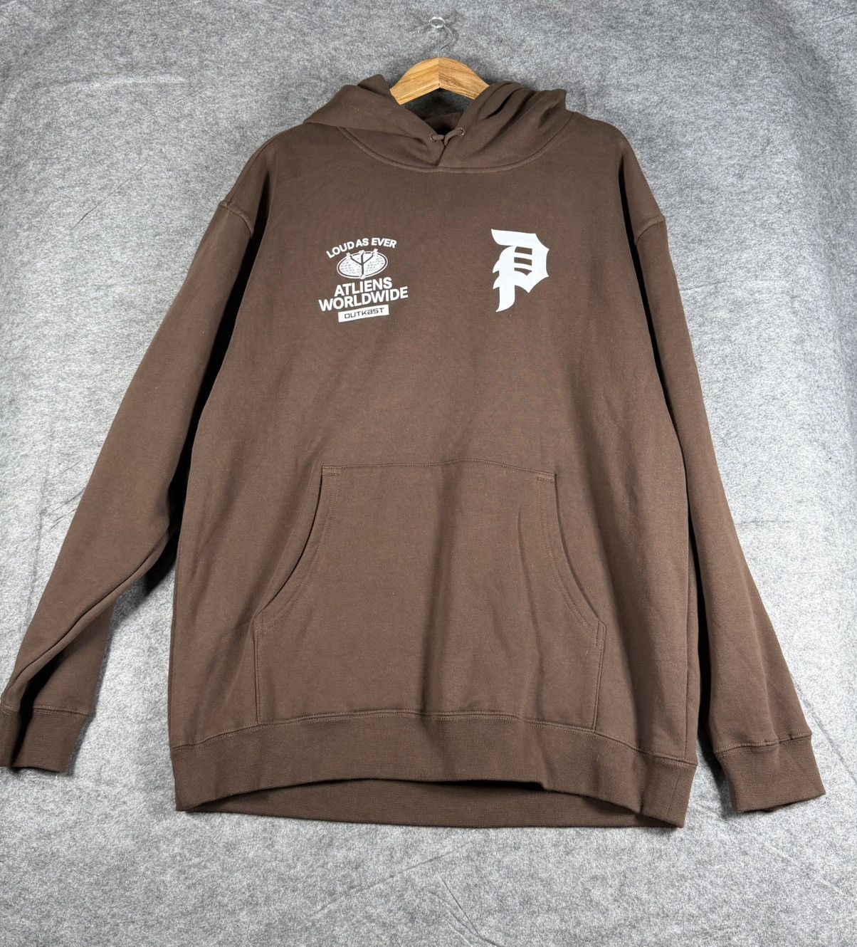 Primitive Primitive x OutKast “Loud As Ever / ATLiens” Hoodie Brown XL Size US XL / EU 56 / 4 - 8 Thumbnail