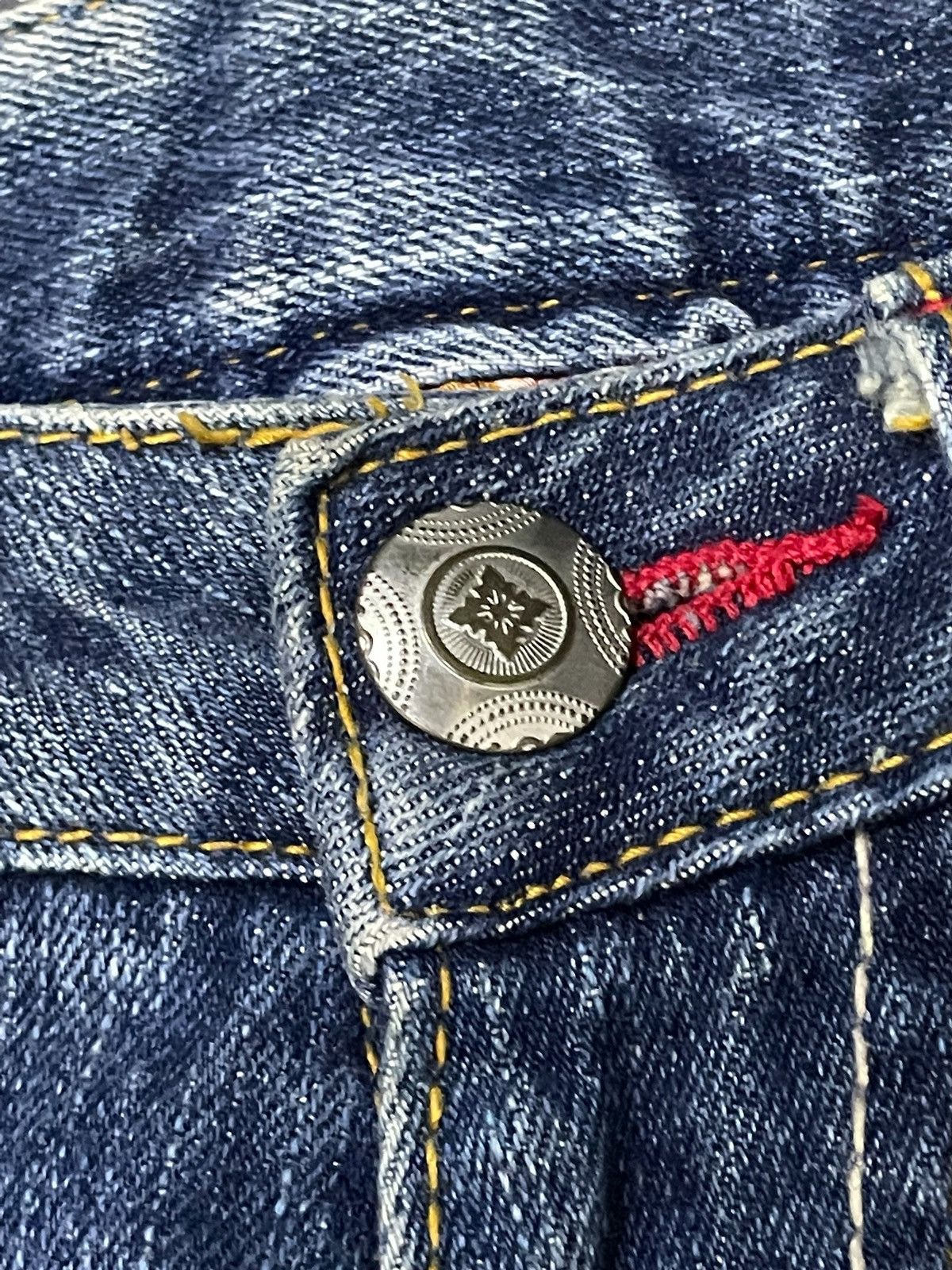 Japanese Brand × PPFM × Red Monkey Gumu Japan Multi Pocket Japanese Crafted Art Baggy Jeans Size US 30 / EU 46 - 10 Thumbnail