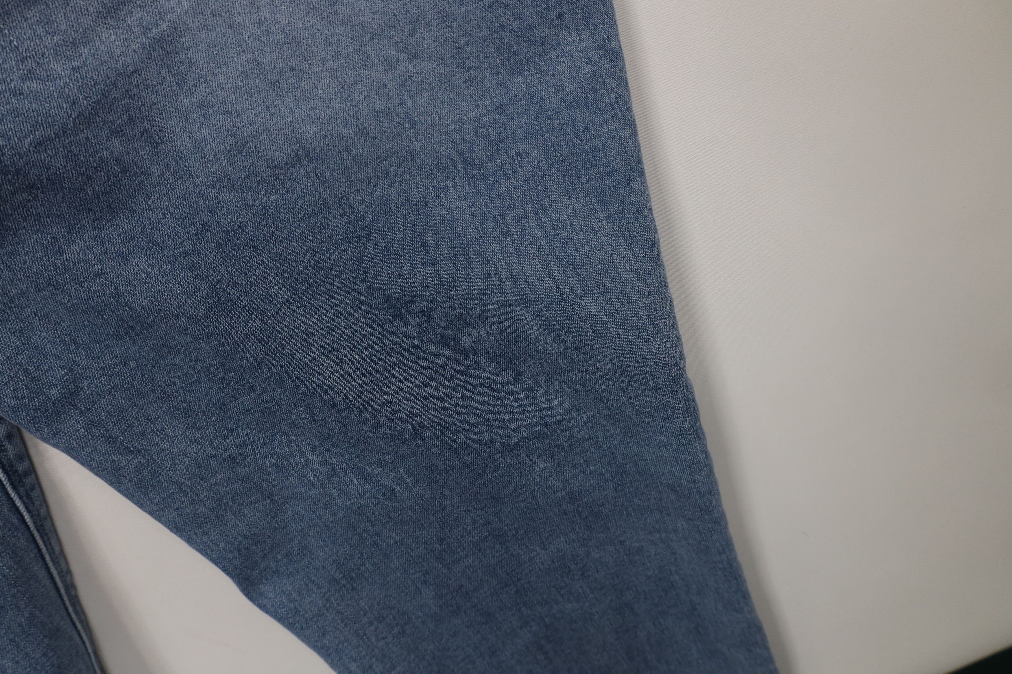 Vintage Hudson Jeans Faded Stretch Straight Leg Denim Jeans Icy Blue Size 34" / US 12 / IT 48 - 14 Thumbnail