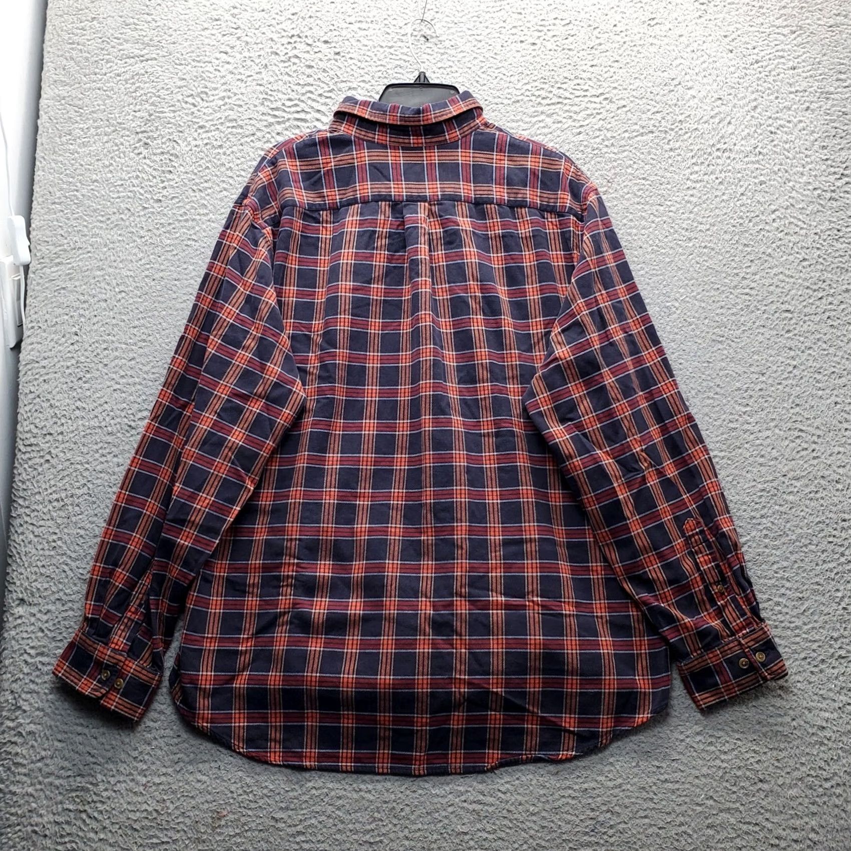 Lands' End Lands' End Shirt Mens XL Multicolor Plaid Midweight Pocket Button-Down Shirt (Men) Size US XL / EU 56 / 4 - 2 Thumbnail