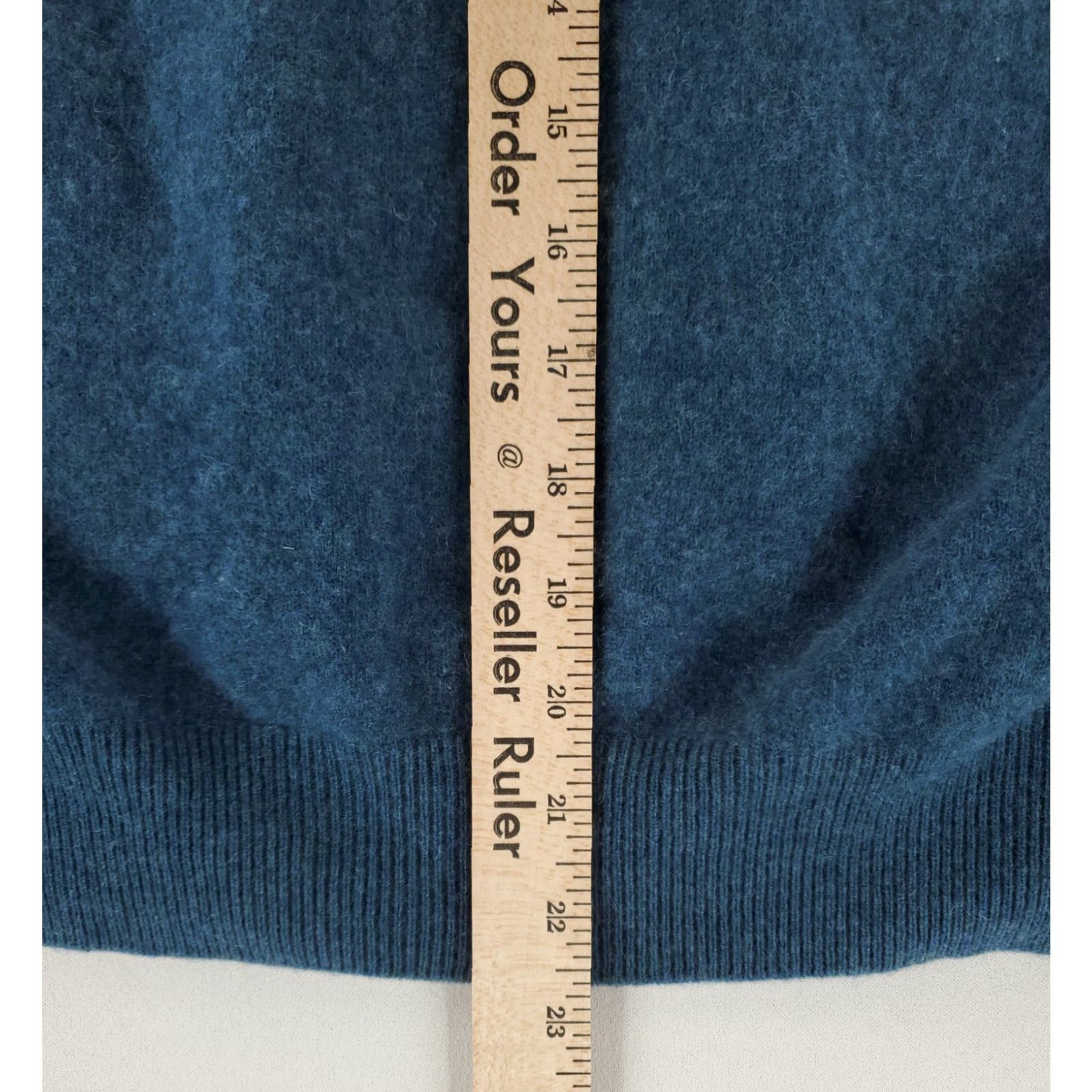 Vintage Braemar Sweater 100% Cashmere V Neck Blue Long Sleeve Mens M Size US M / EU 48-50 / 2 - 6 Thumbnail
