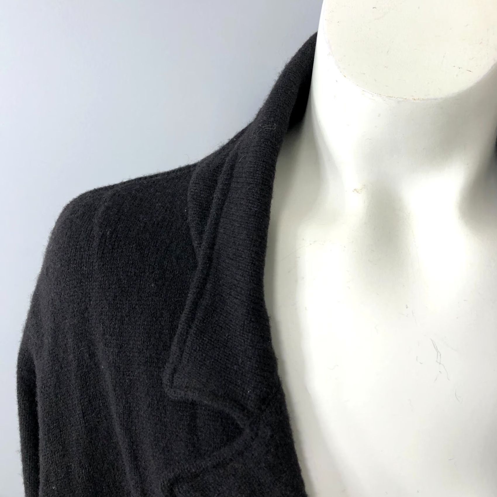 Eileen Fisher Eileen Fisher Plus 2X 100% Wool Button V-Neck Cardigan Sweater Dark Brown MINT Size XXL / US 16-18 / IT 52-54 - 2 Thumbnail