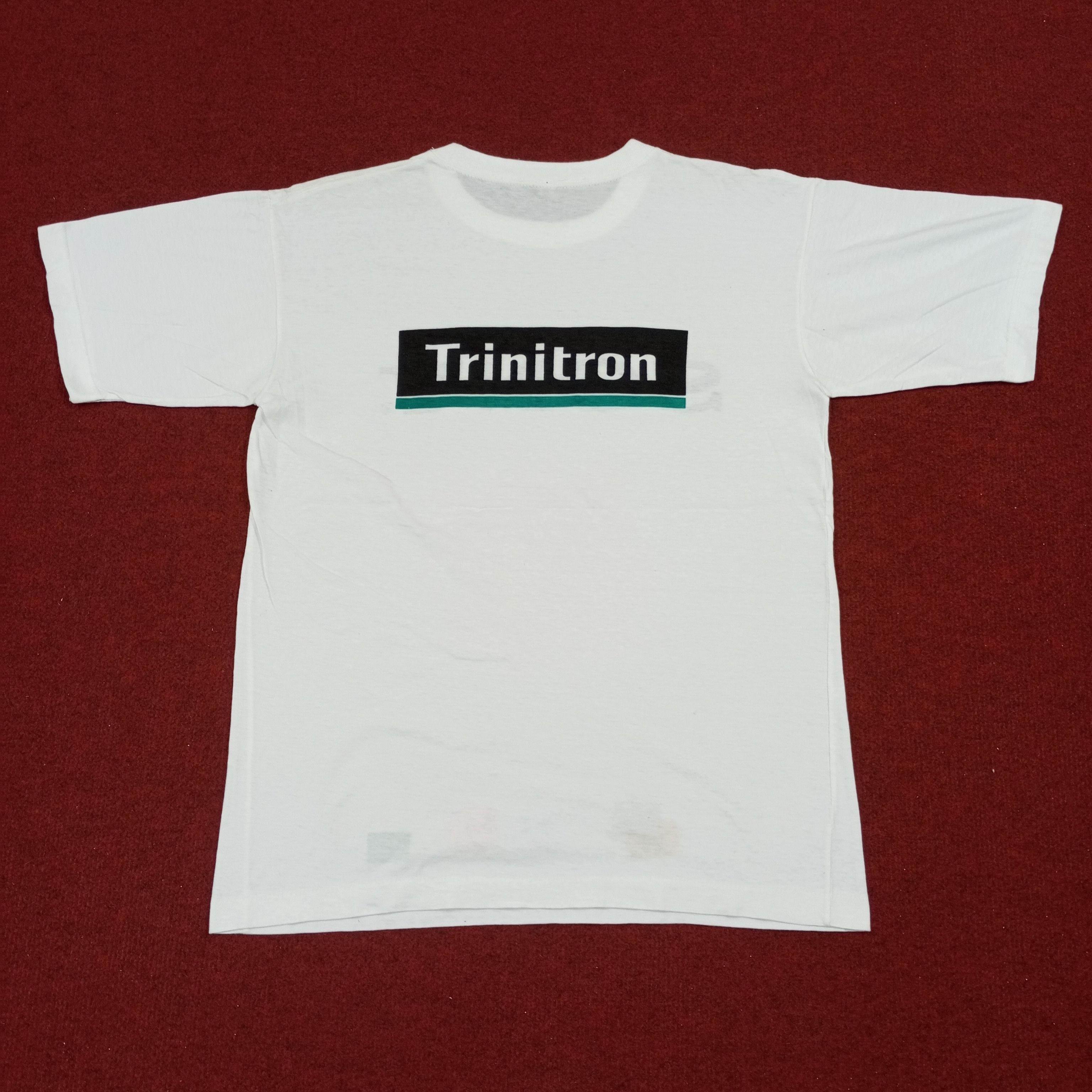 Sony Sony Trinitron Promo Style Tshirt Size US M / EU 48-50 / 2 - 3 Thumbnail