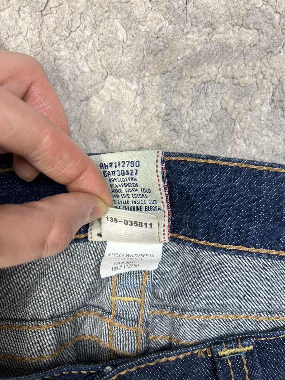 True Religion Unique True Religion Brand Jeans, Vintage USA, Japan Style Size US 32 / EU 48 - 6 Thumbnail