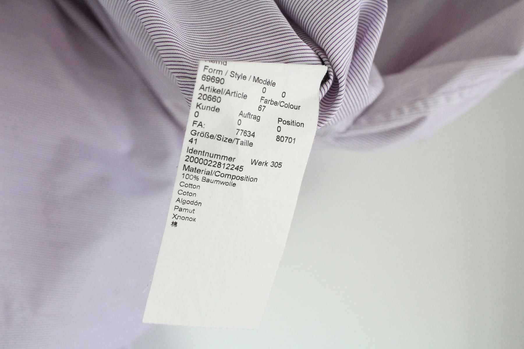 Karl Lagerfeld Lagerfeld Shirt Medium Size 42S - 4 Thumbnail