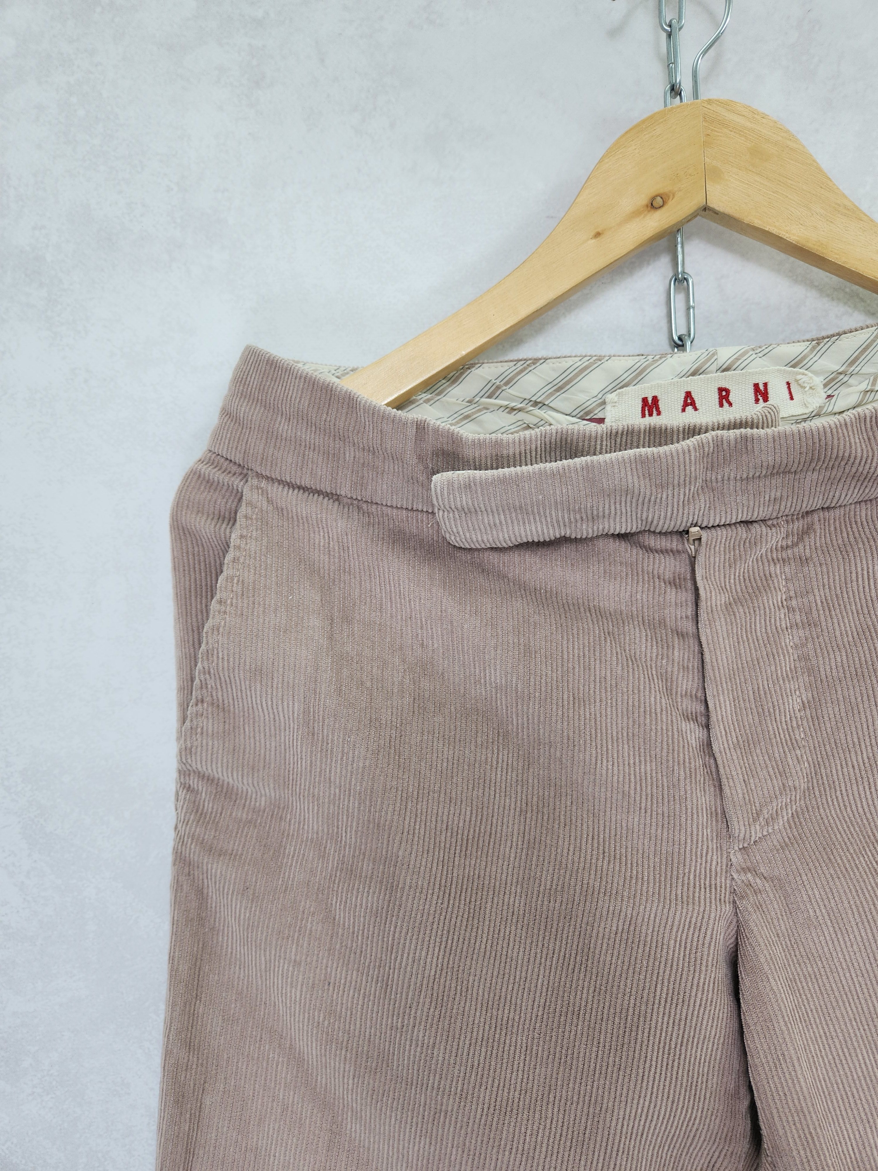 Marni Marni pink velvet corduroy straight pants size 40 Size 27" / US 4 / IT 40 - 7 Thumbnail