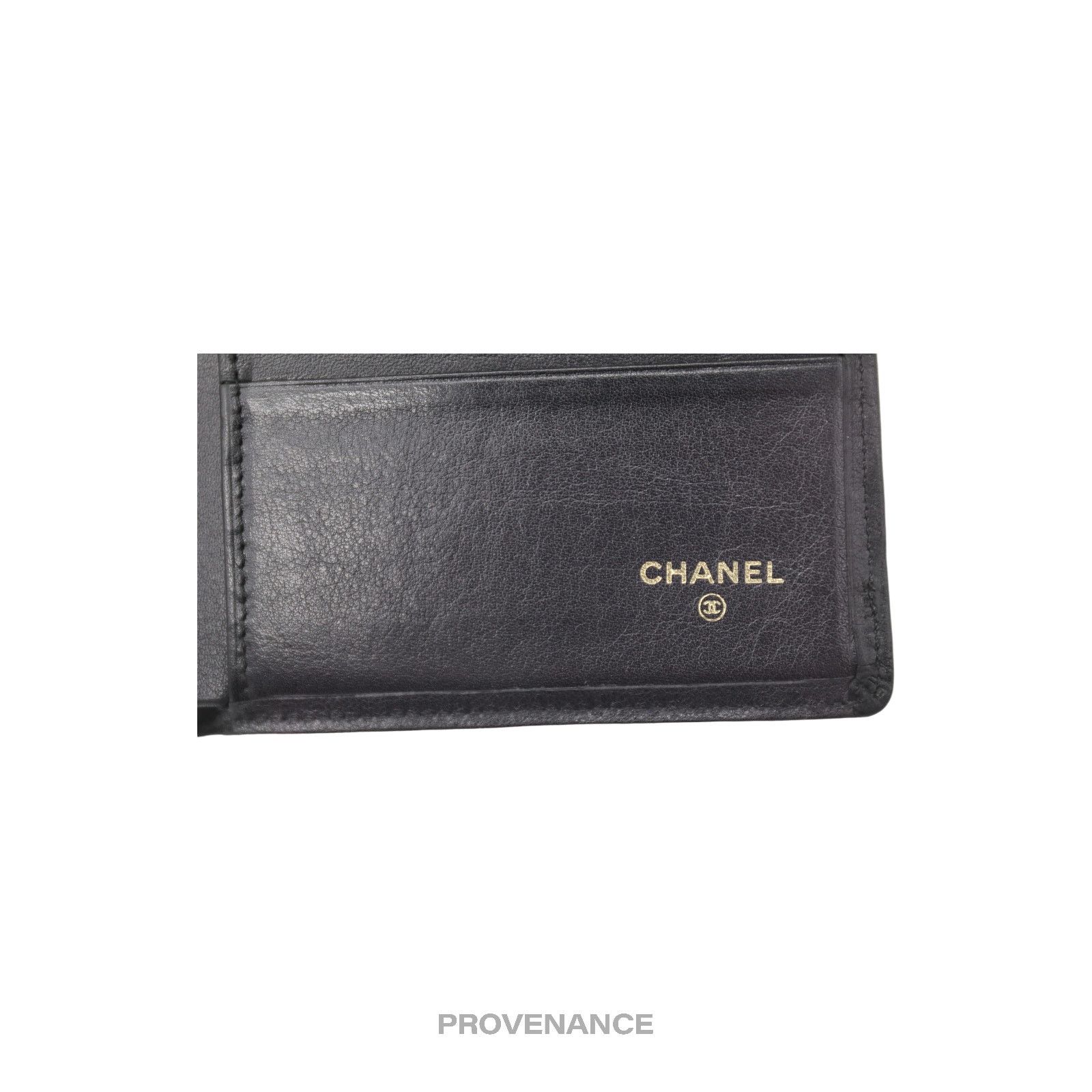 Chanel 🔴 Chanel 8CC Bifold Wallet - Black Quilted Calfskin Size ONE SIZE - 6 Thumbnail