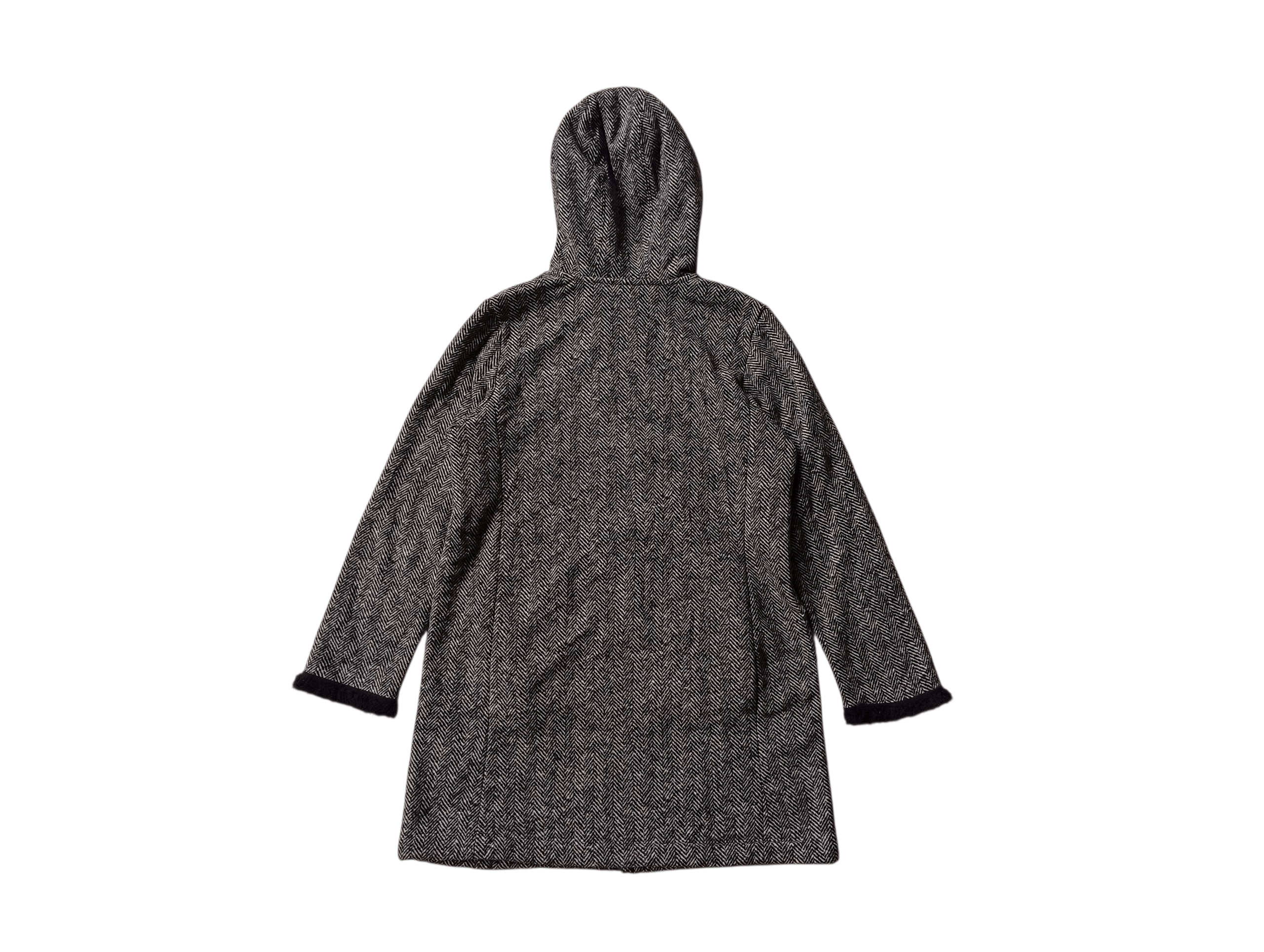 Uniqlo Fishbone fleece fluffy yarn coat jacket Size XL / US 12-14 / IT 48-50 - 5 Thumbnail