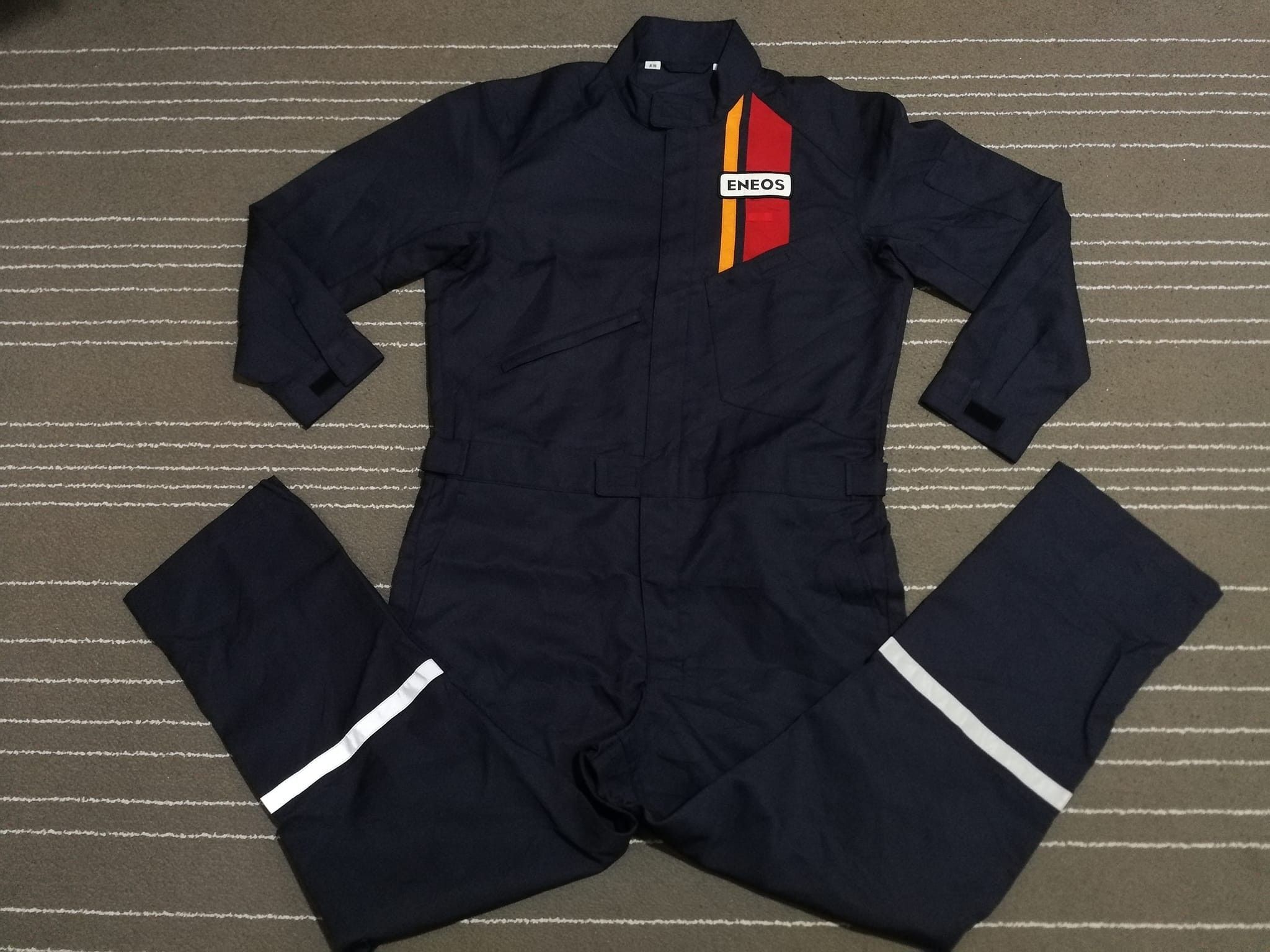 image of Eneos X Jdm Over Saiz Coverall W34-38 3438 in Blue, Men's
