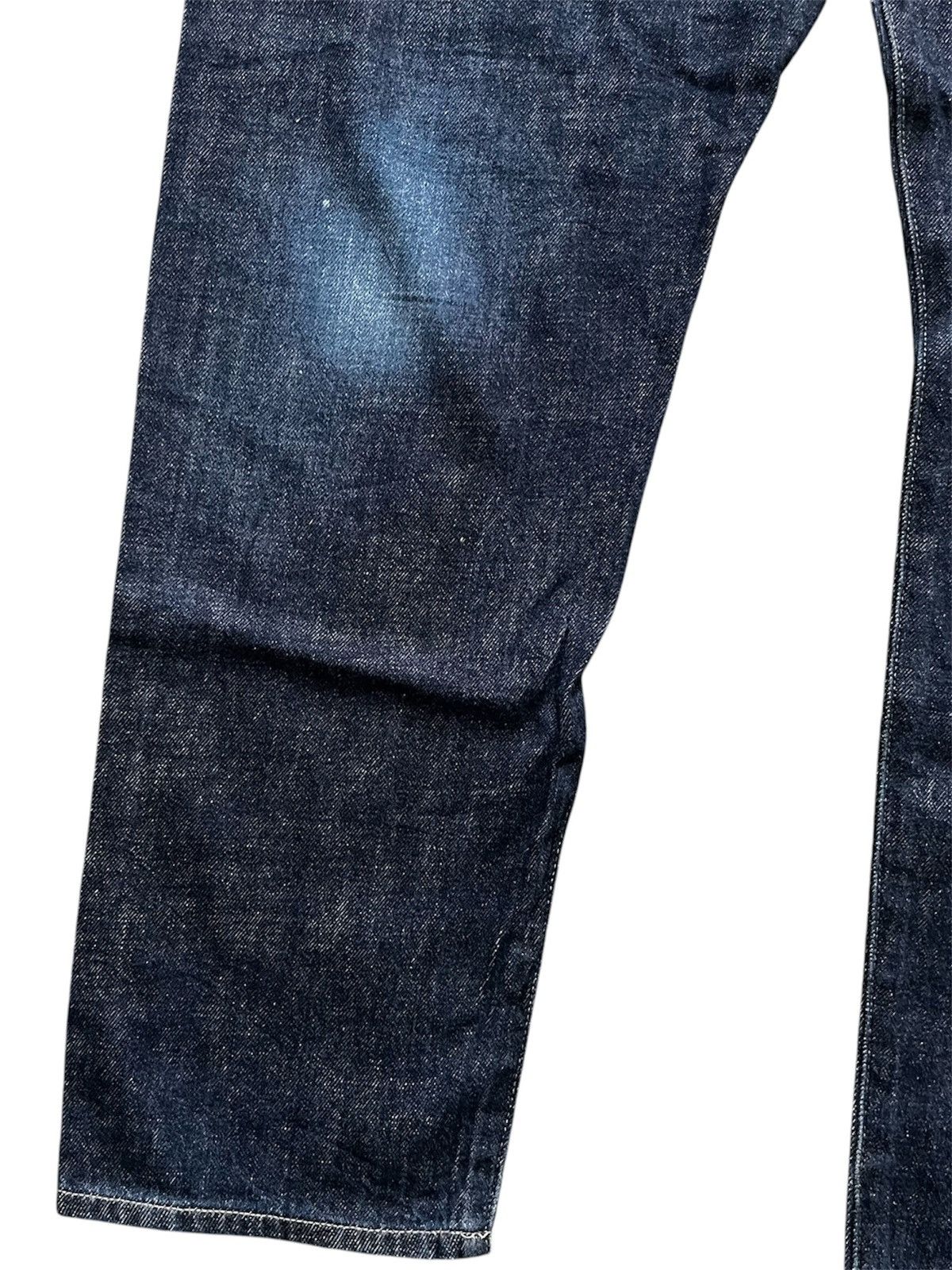 Japanese Brand Quadro Japan Drop Crotch Indigo Denim mercibeaucoup Size US 34 / EU 50 - 4 Thumbnail
