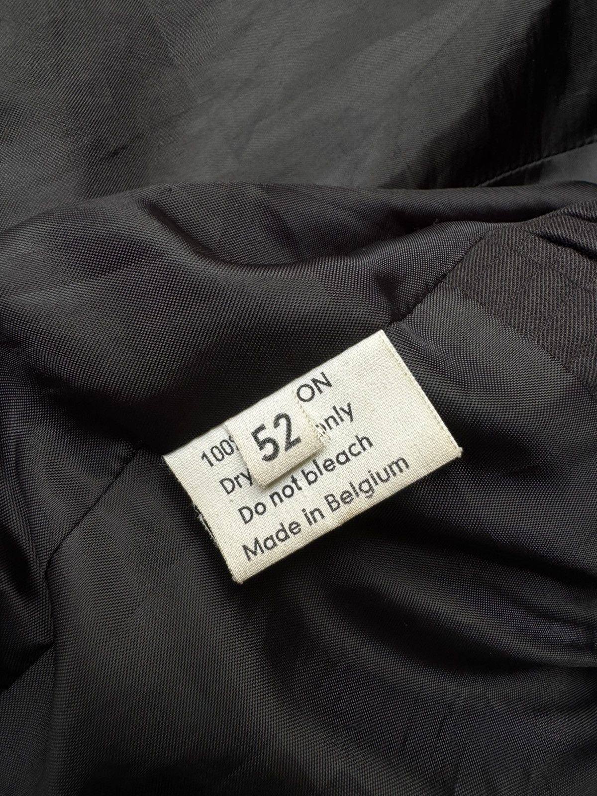 Raf Simons Raf Simons SS98 Satan Peak Lapel Pinstripes Cotton Coat Size US L / EU 52-54 / 3 - 9 Thumbnail