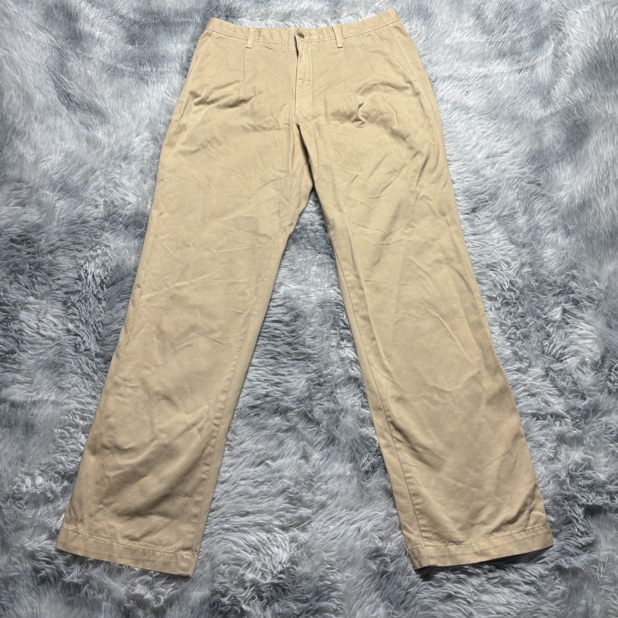Uniqlo Uniqlo Men's Beige Chino Pants - Waist 82cm / 32in Size US 32 / EU 48 - 1 Thumbnail