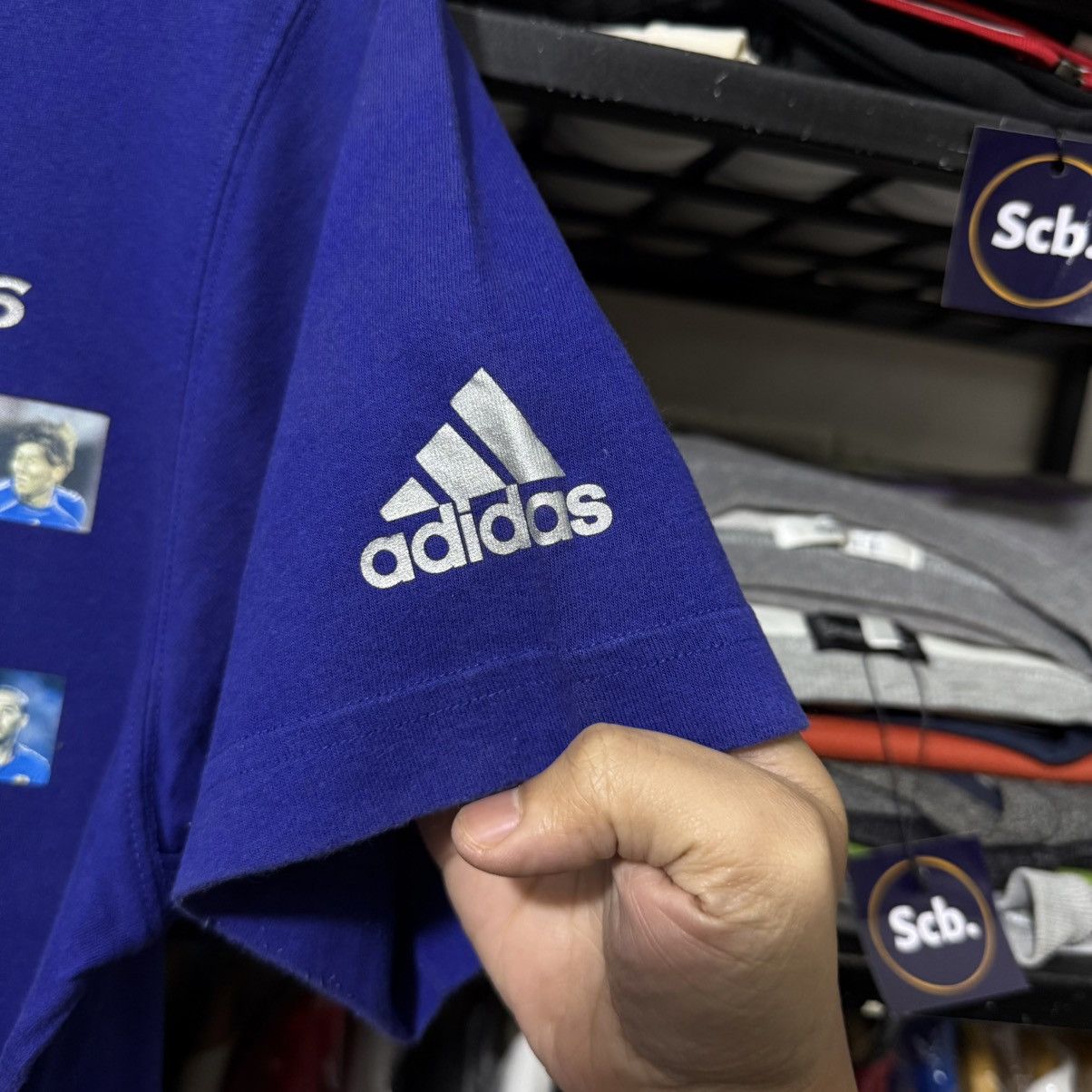 Adidas Adidas JFA japan kirin samurai blue 2006 t shirt Size US L / EU 52-54 / 3 - 4 Thumbnail