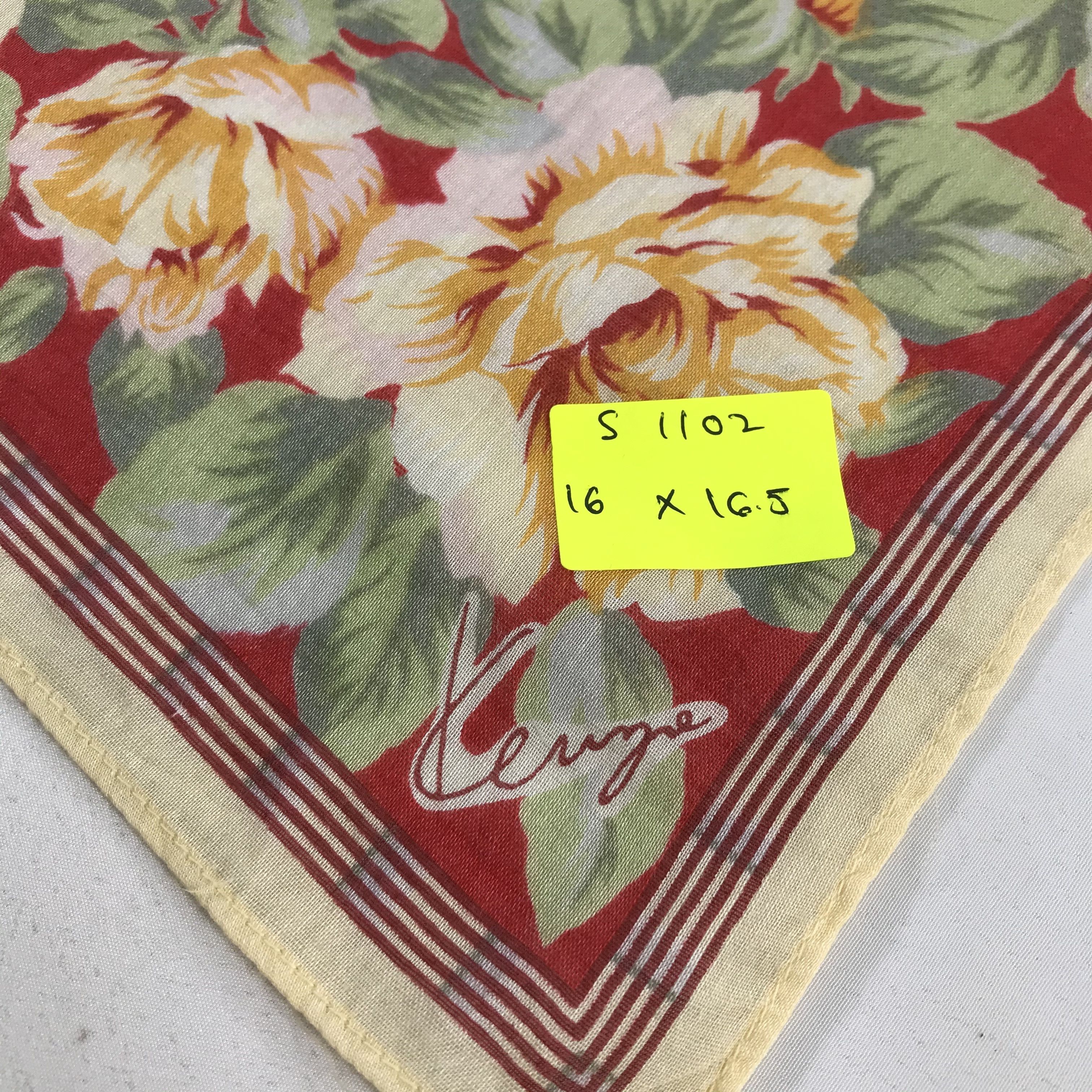 Kenzo Kenzo Bandana / Handkerchief / Neckerchief - S1102 Size ONE SIZE - 5 Thumbnail