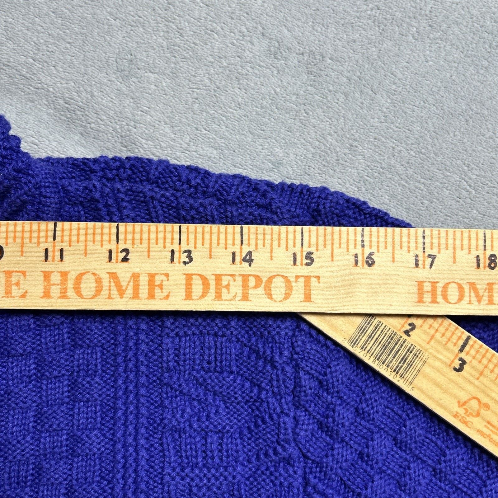 L.L. Bean LL Bean Diamond Knit Cardigan Sweater Womens Large Granola Size L / US 10 / IT 46 - 11 Thumbnail