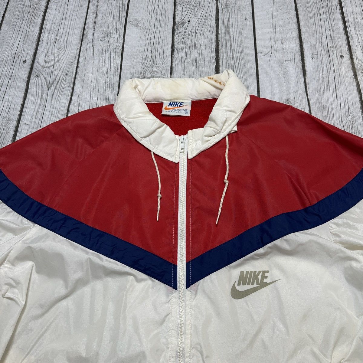 Nike × Vintage Vintage Nike jacket Size US XL / EU 56 / 4 - 3 Thumbnail