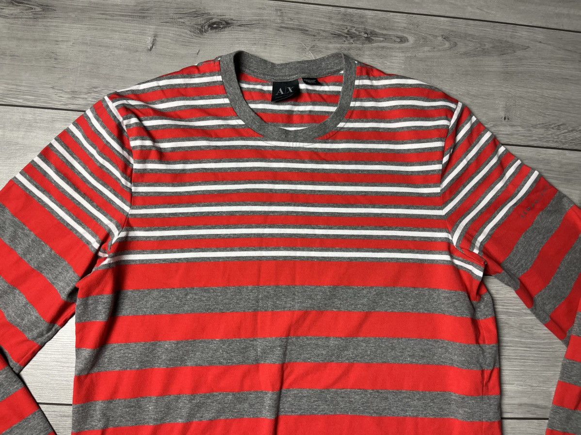Armani Armani Exchange long sleeve striped size XXLarge Size US XXL / EU 58 / 5 - 3 Thumbnail