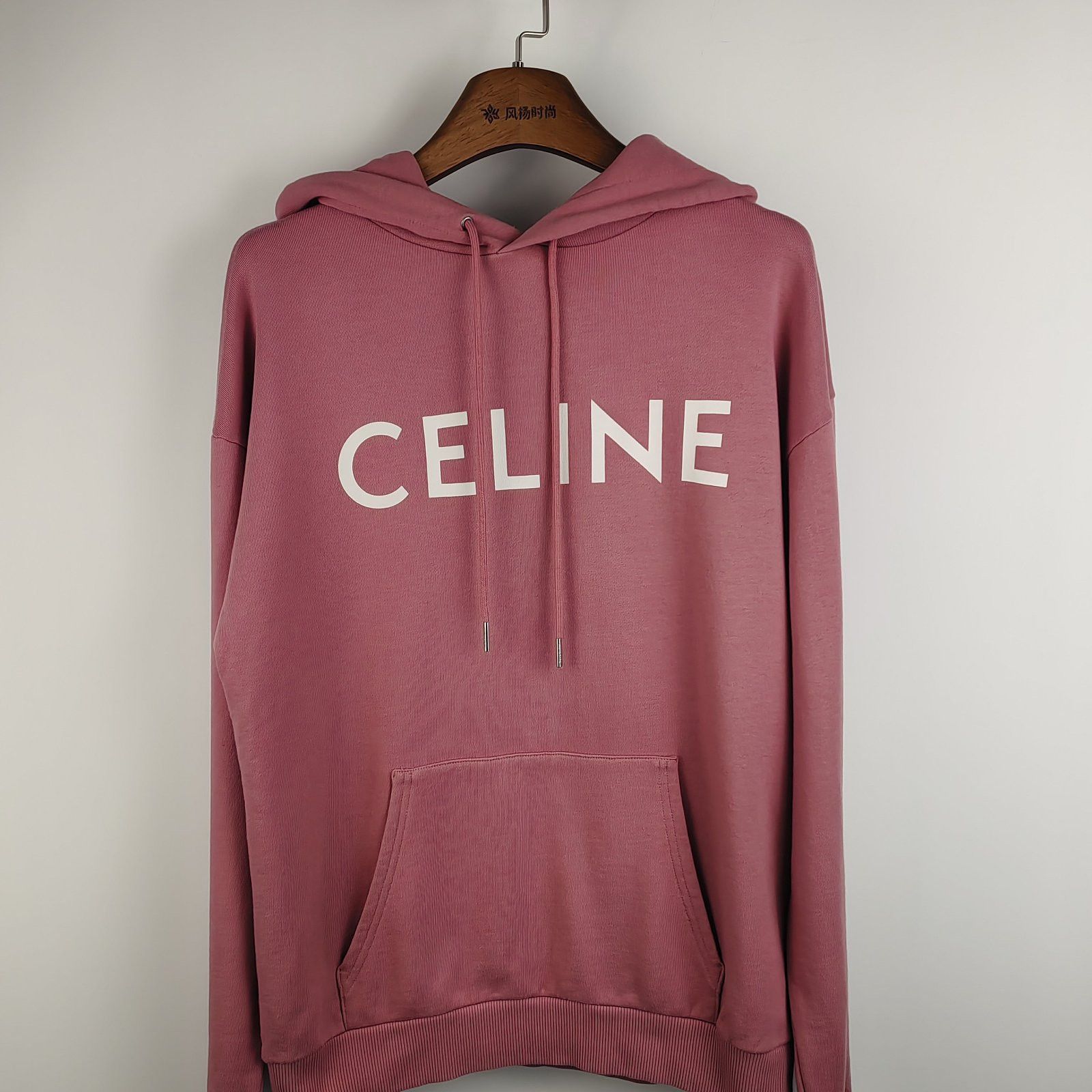Celine Celine Logo Print Hoodie Size XS Size XS / US 0-2 / IT 36-38 - 1 Thumbnail