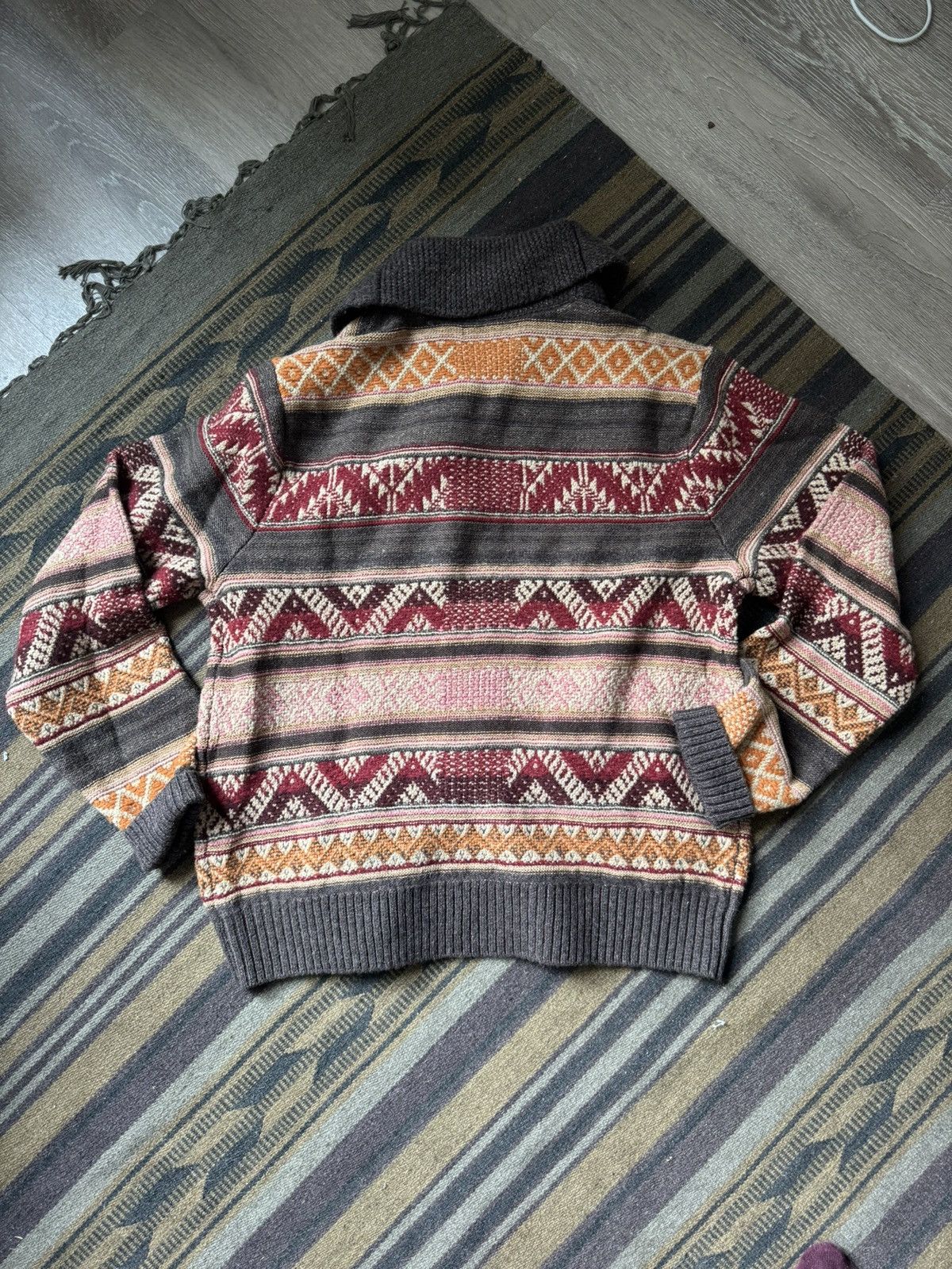 RRL Ralph Lauren Base Camp Cardigan Size US L / EU 52-54 / 3 - 2 Thumbnail