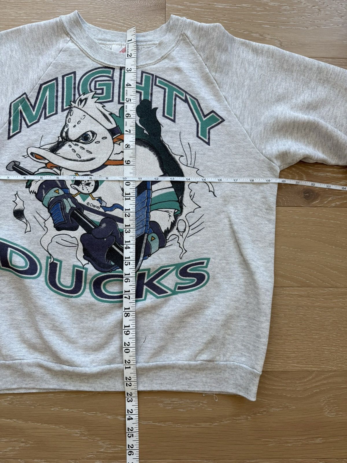 NHL Vintage Mighty Ducks Disney Anaheim NHL Pullover Size US M / EU 48-50 / 2 - 7 Thumbnail
