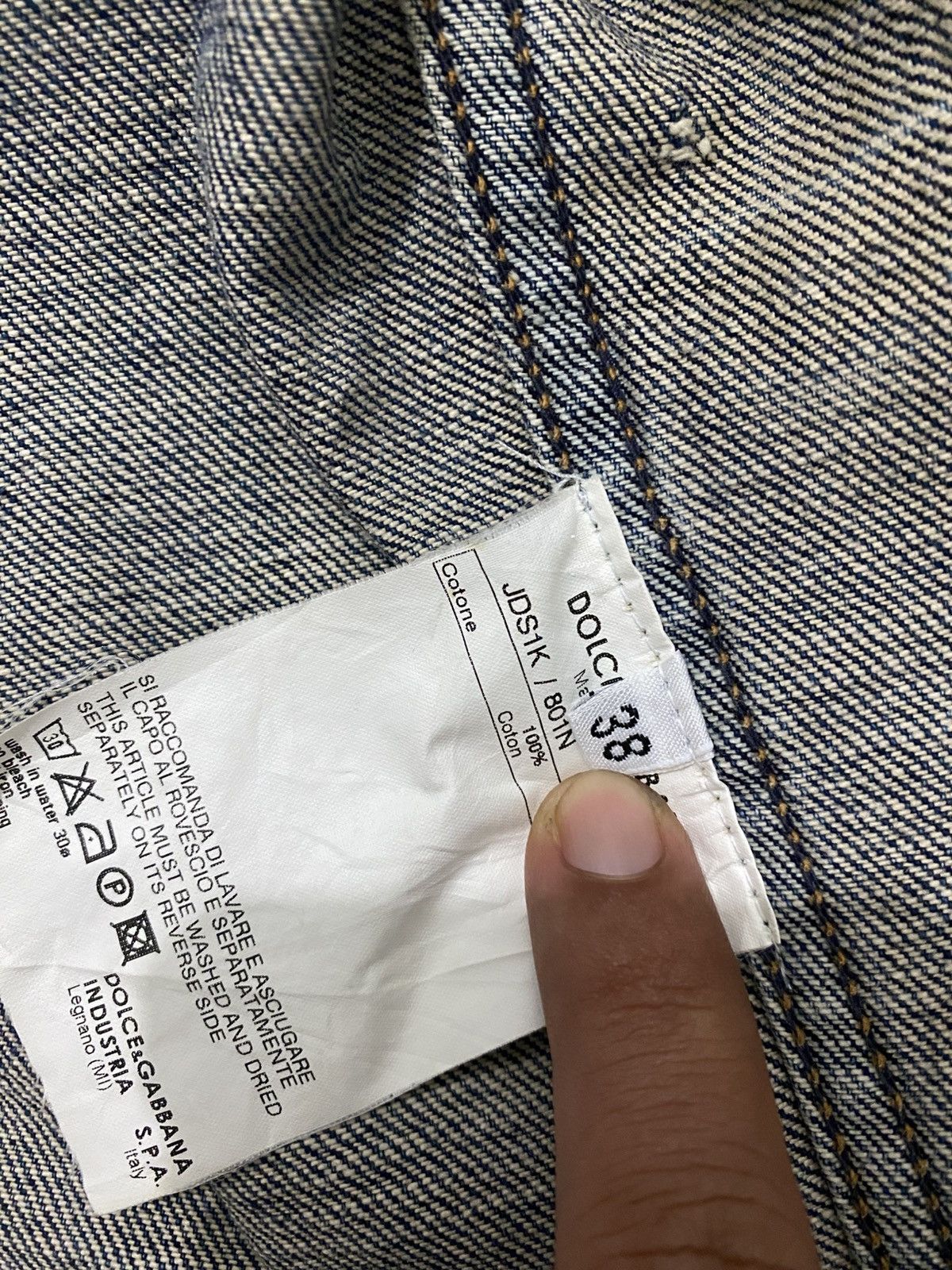 Dolce & Gabbana DOLCE & GABBANA DENIM JACKET Size XS / US 0-2 / IT 36-38 - 7 Thumbnail