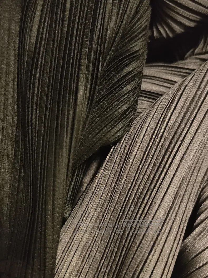 Issey Miyake Issey Miyake Gray Dress Size L / US 10 / IT 46 - 3 Thumbnail