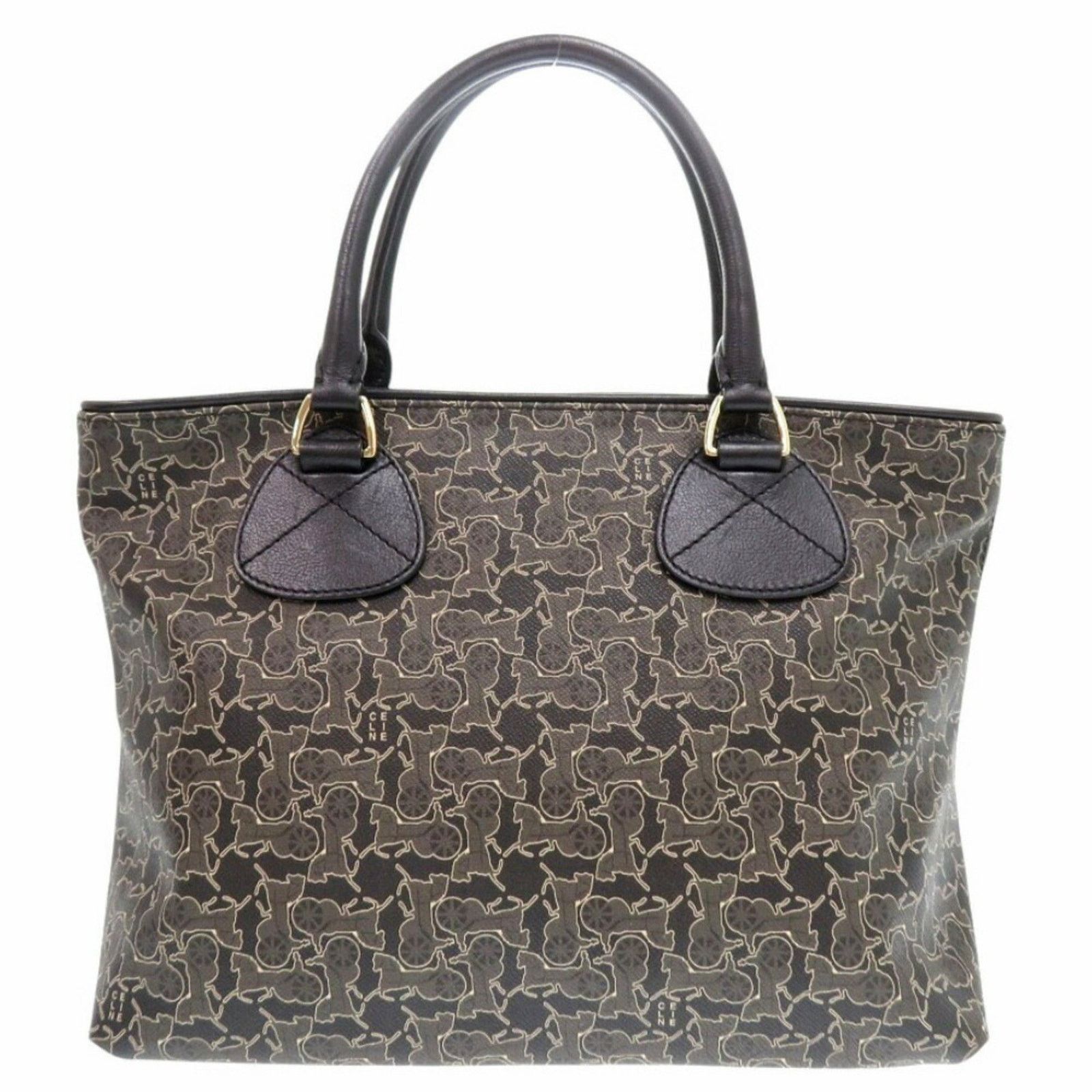 Celine Pvc Black Handbags