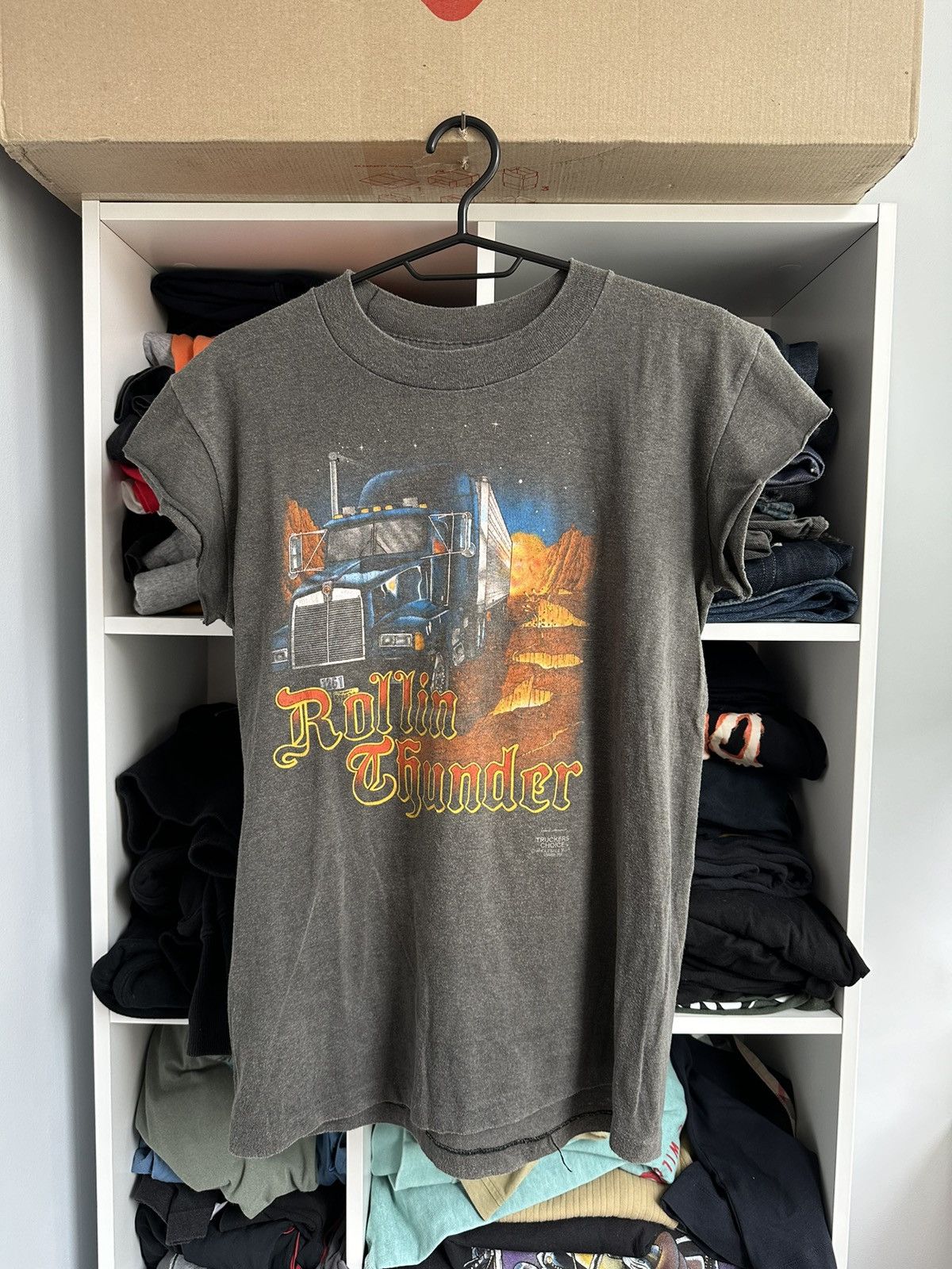 Harley Davidson 🔥VINTAGE HARLEY DAVIDSON STYLE ROLLING THUNDER T-SHIRT🔥 Size US S / EU 44-46 / 1 - 1 Thumbnail