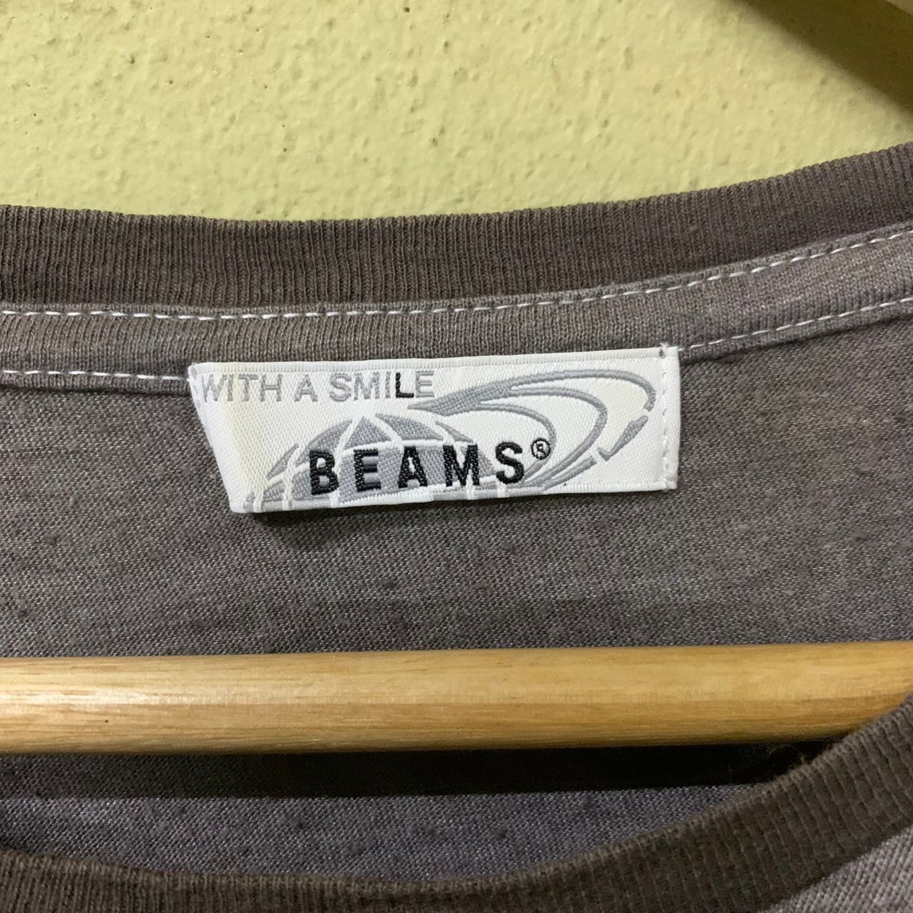 Beams Plus Beams shirt taupe color large Asia Size US L / EU 52-54 / 3 - 3 Thumbnail