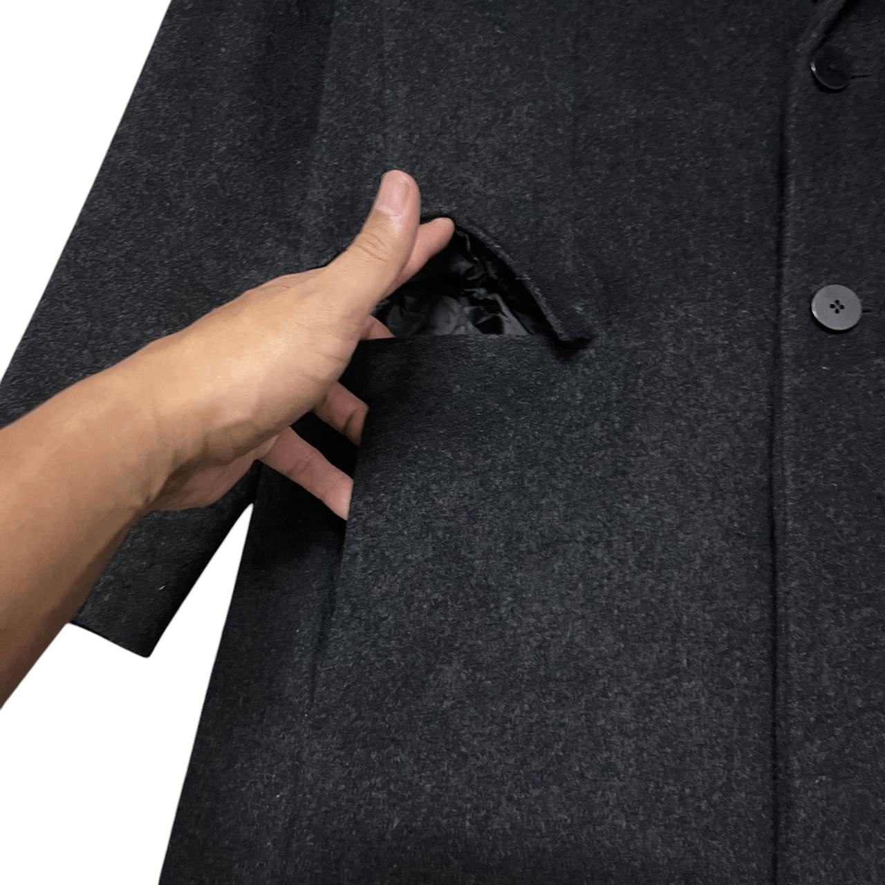 Takeo Kikuchi Vintage Takeo Kikuchi Gigatex Wool Overcoat Size US M / EU 48-50 / 2 - 5 Thumbnail