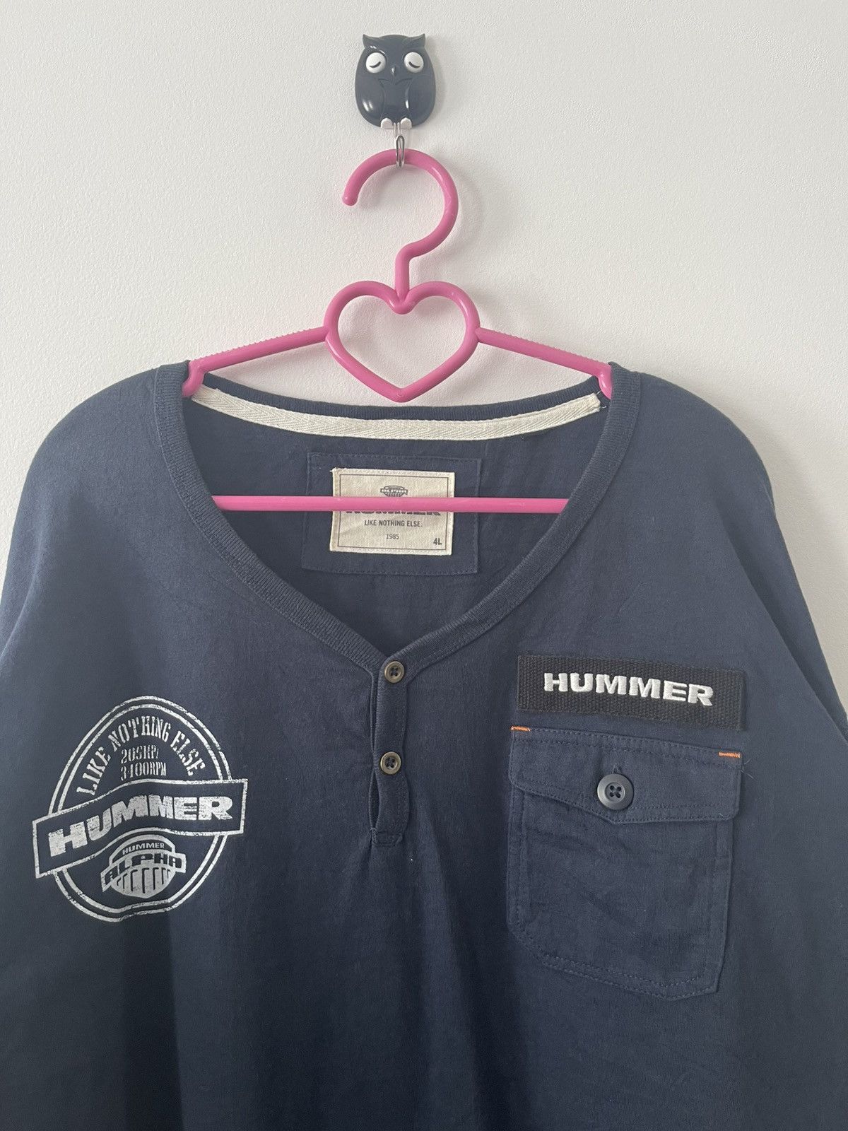 Vintage Rare Vintage HUMMER Like Nothing Else Big Logo Spell Out Size US XL / EU 56 / 4 - 5 Thumbnail