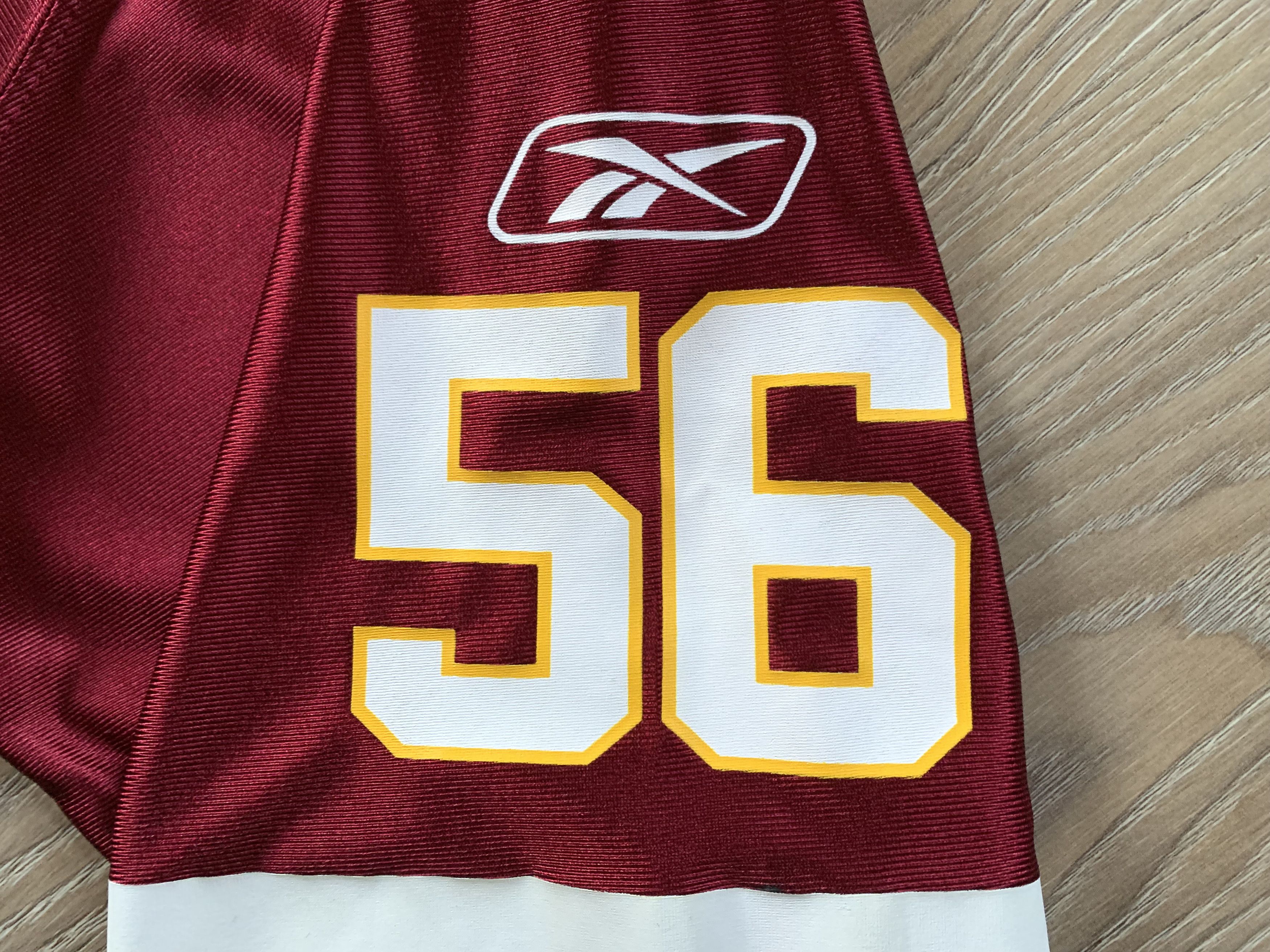 NFL × Reebok × Vintage Reebok NFL Washington Redskins LaVar Arrington #56 Jersey Size US XL / EU 56 / 4 - 5 Thumbnail