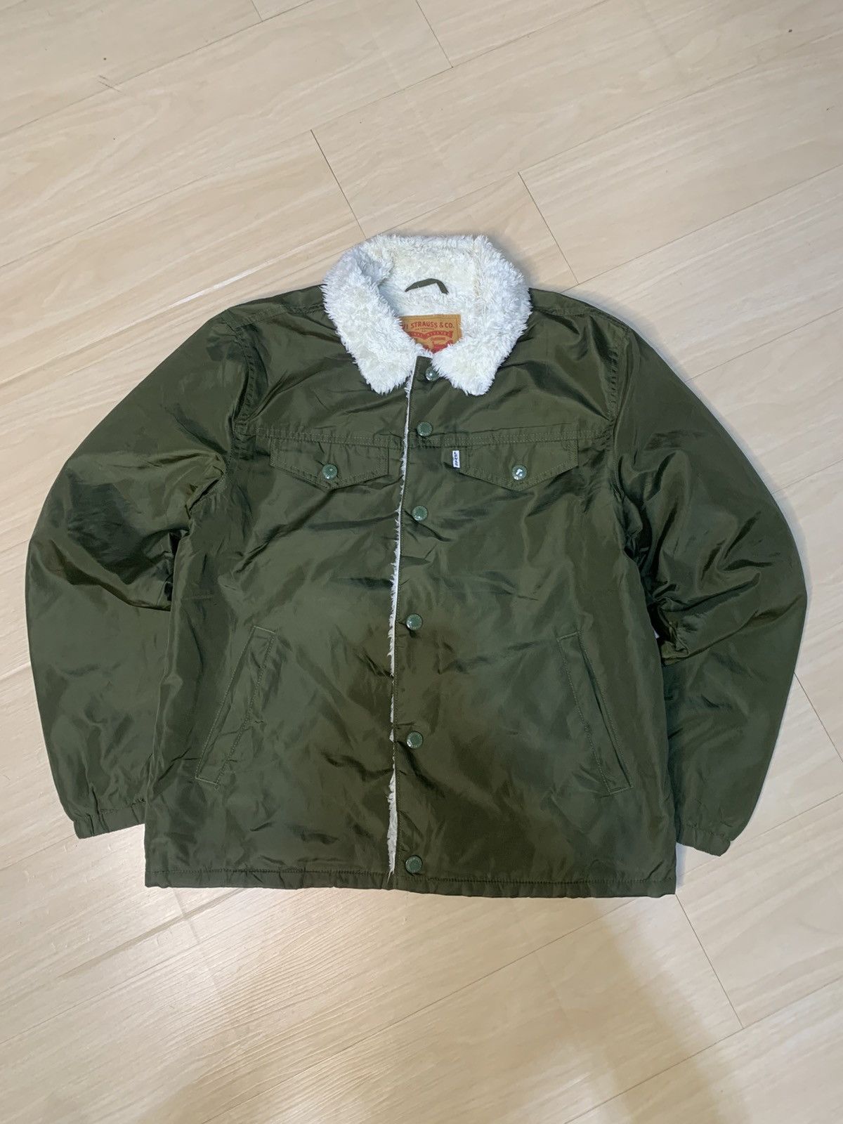 Levi's Levis Sherpa Tangker Jacket Size US M / EU 48-50 / 2 - 1 Thumbnail
