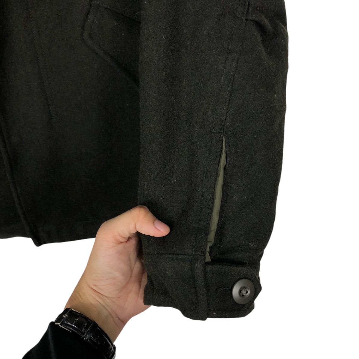 Japanese Brand 🔥Vintage Wool Bomber Jacket Biker Universe Issey Miyake Size US S / EU 44-46 / 1 - 15 Thumbnail