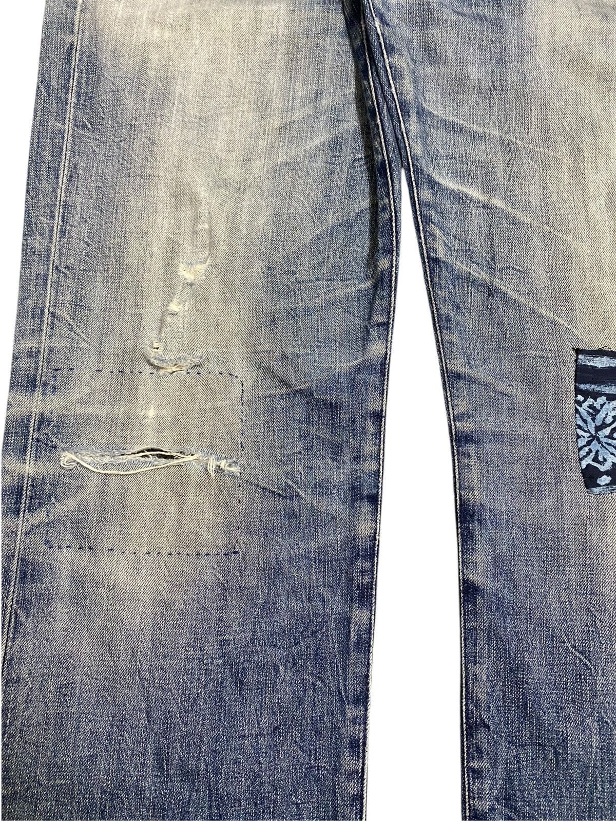 AG Adriano Goldschmied Vintage Adriano Goloschmieo Faded Distressed Loose Jeans Size US 36 / EU 52 - 7 Thumbnail