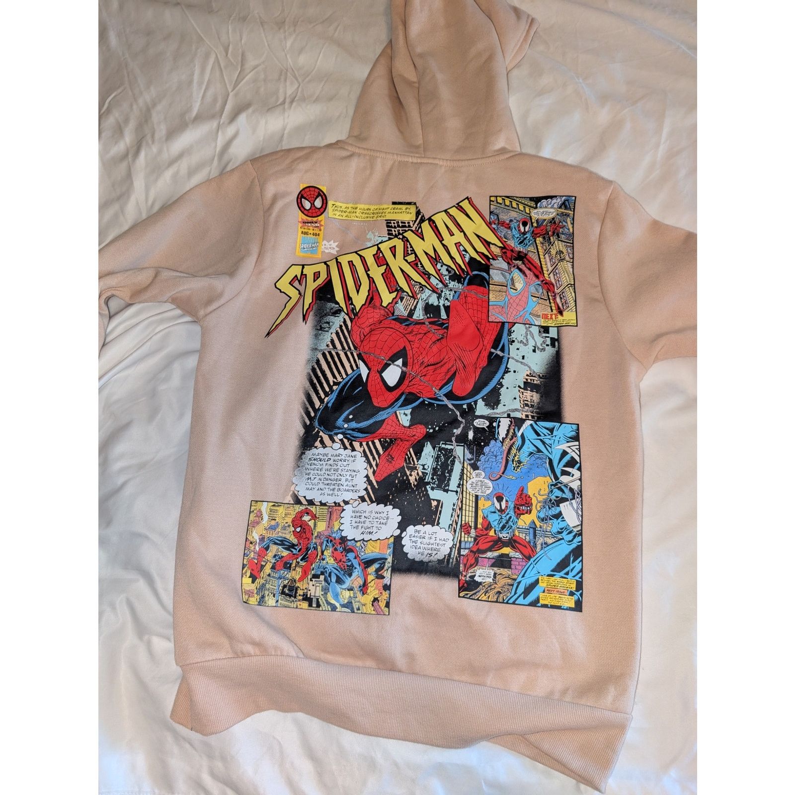 Marvel Comics New W/O tags! Spider-Man Venom comic Page Hoodie Medium Size US M / EU 48-50 / 2 - 1 Thumbnail