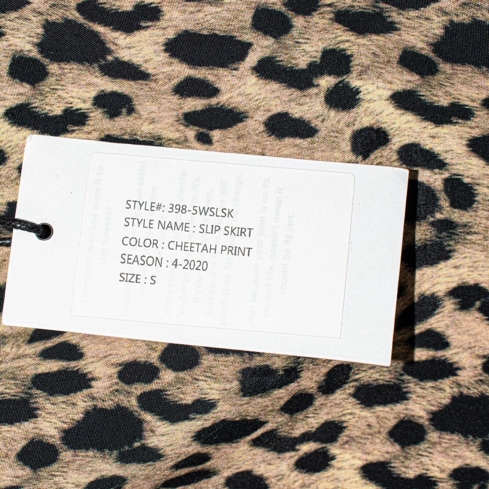 RE/DONE RE/DONE Women's Cheetah Print Slip Skirt Size Small Size 26" / US 2 / IT 38 - 7 Thumbnail