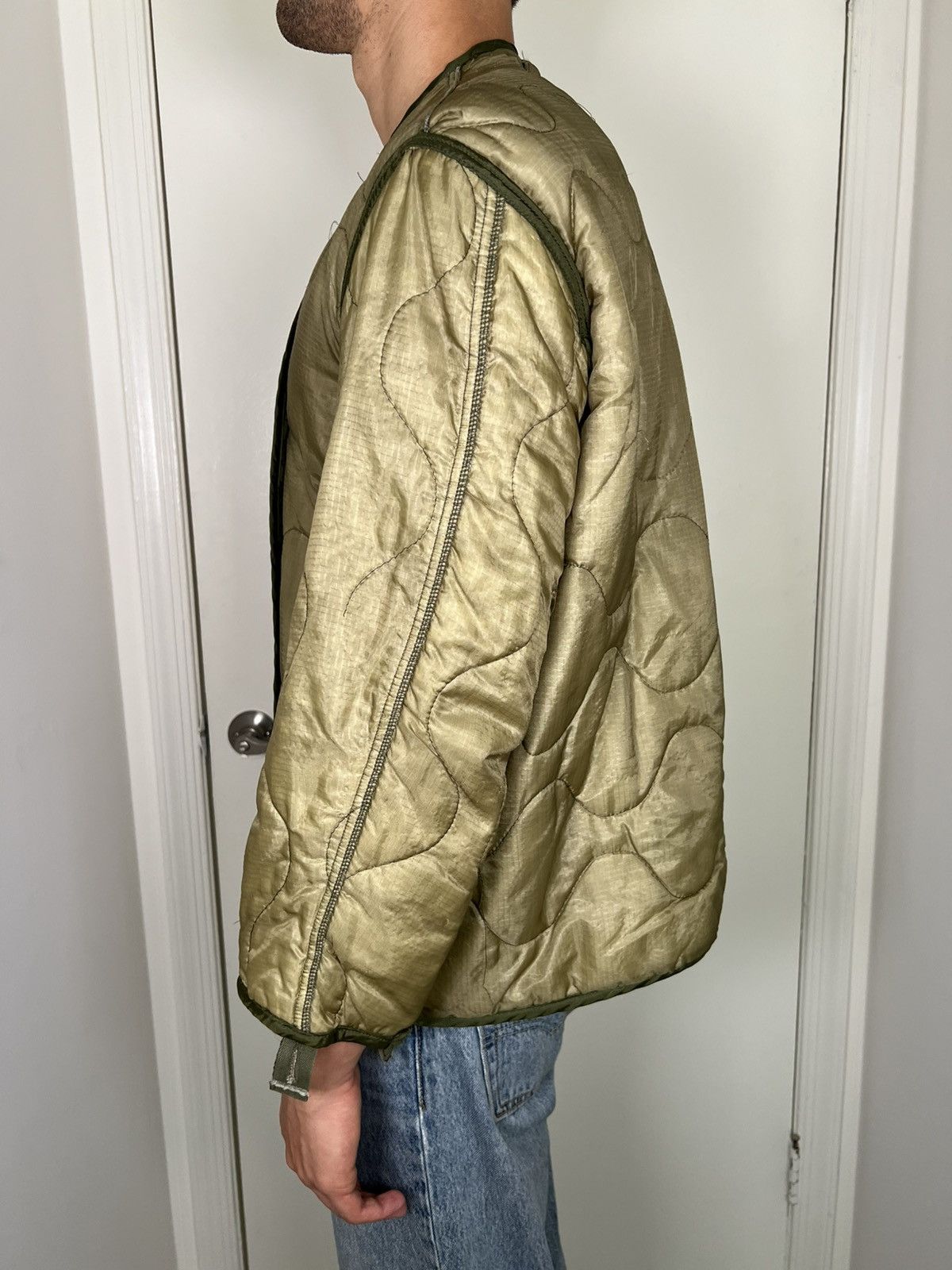 Vintage Vintage Light Green Military Liner Size US L / EU 52-54 / 3 - 3 Thumbnail