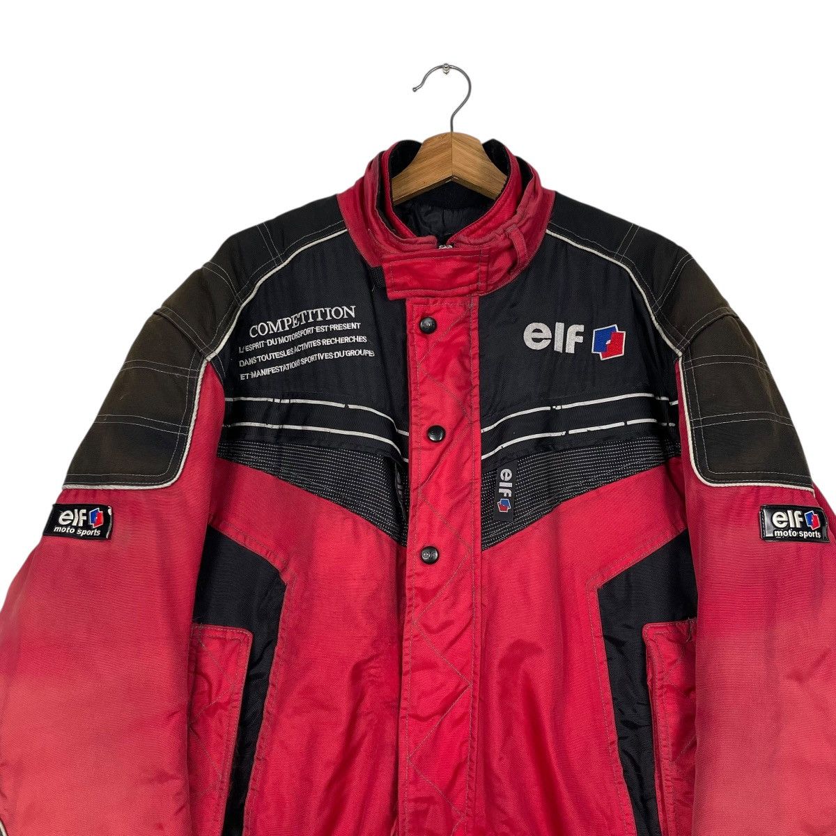 Japanese Brand Elf Motorcycle Riding Jacket Size US L / EU 52-54 / 3 - 2 Thumbnail