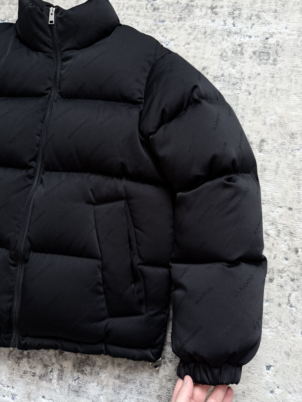 Sandro Sandro Paris Monogram Puffer Down Jacket Size US S / EU 44-46 / 1 - 2 Thumbnail