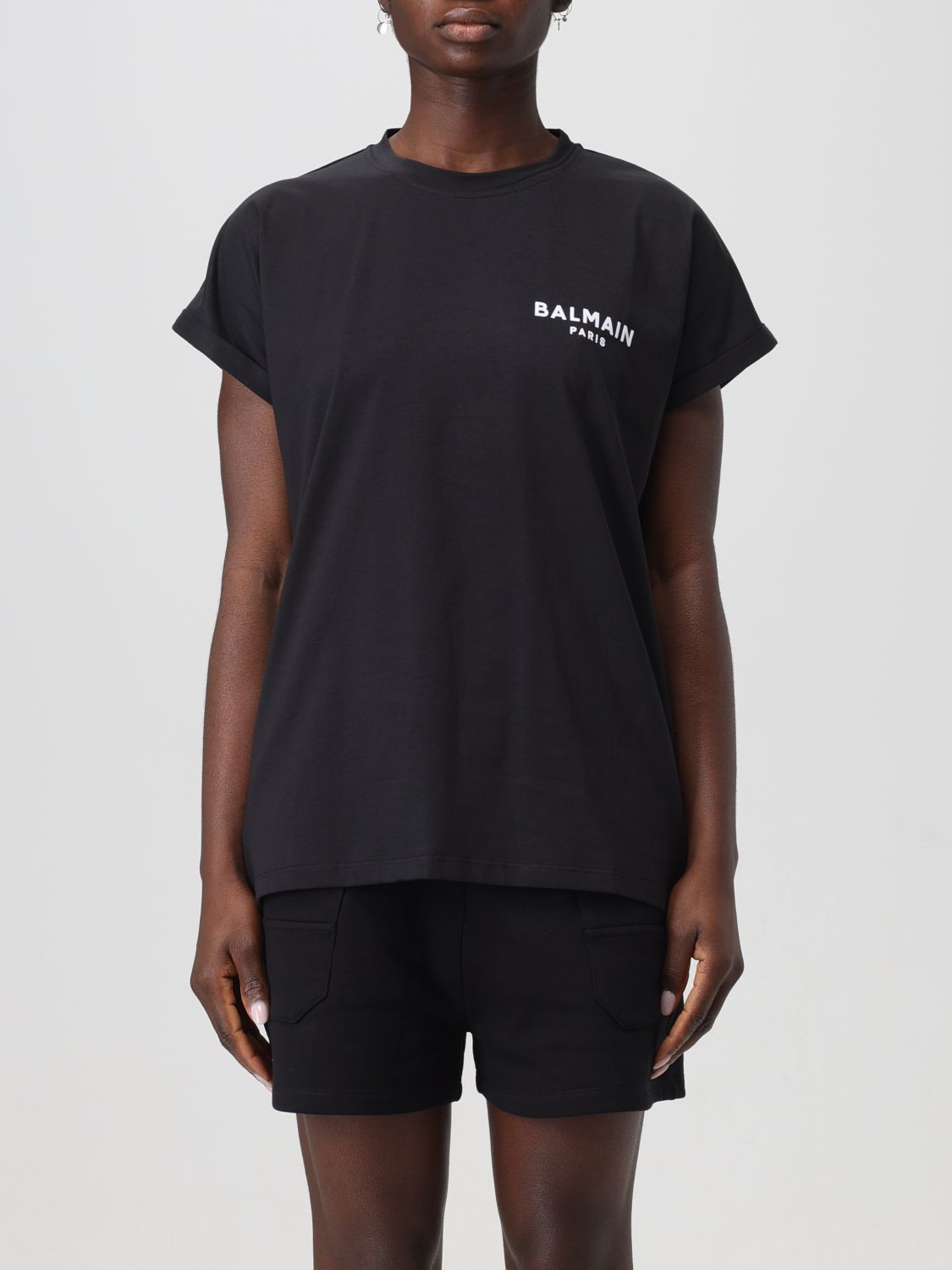 image of Balmain T-Shirt Woman Black, Women's (Size XS)