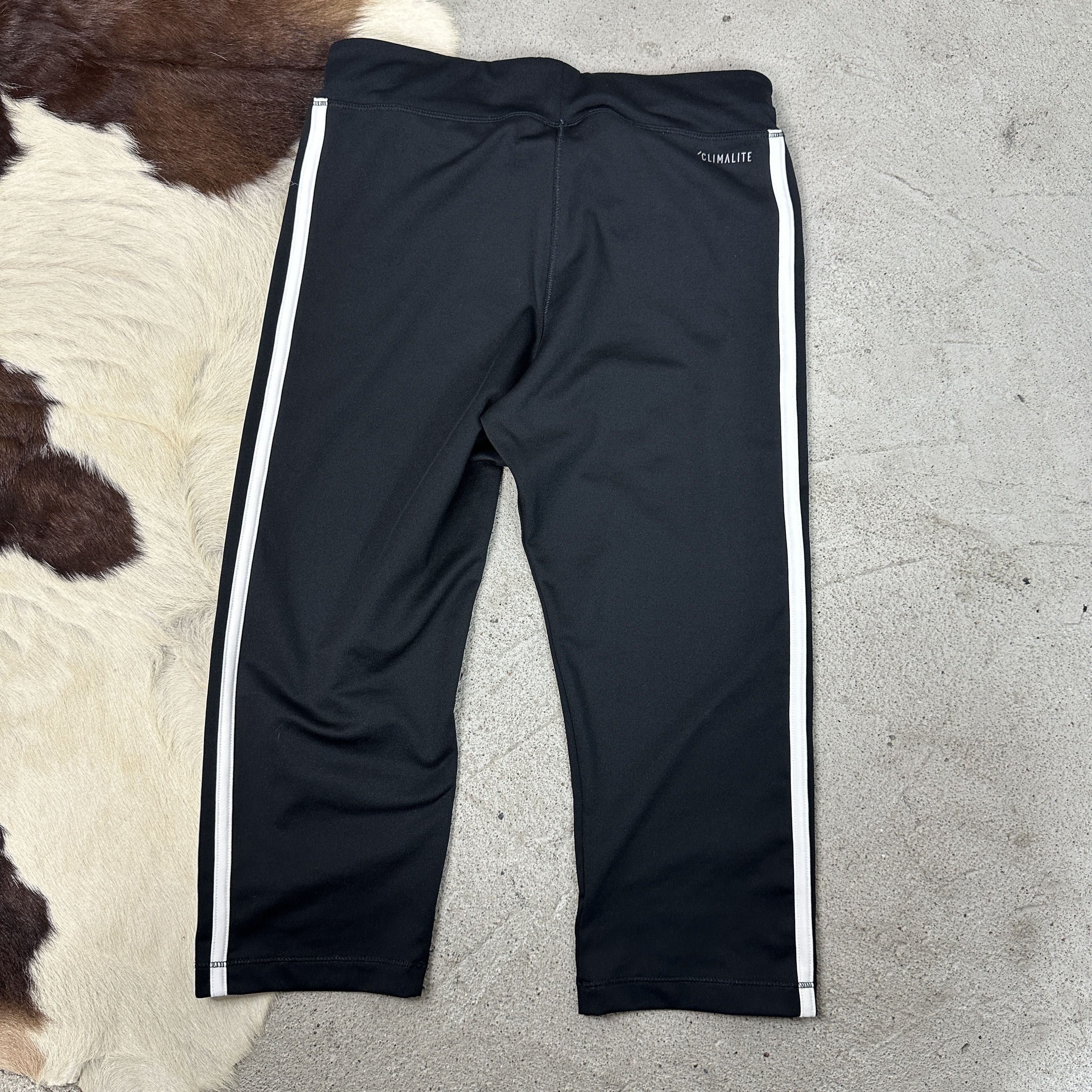 Adidas × Vintage Vintage Sportswear Athleisure 00s Capri Adidas Leggins Size 25" / US 0 / IT 36 - 4 Thumbnail