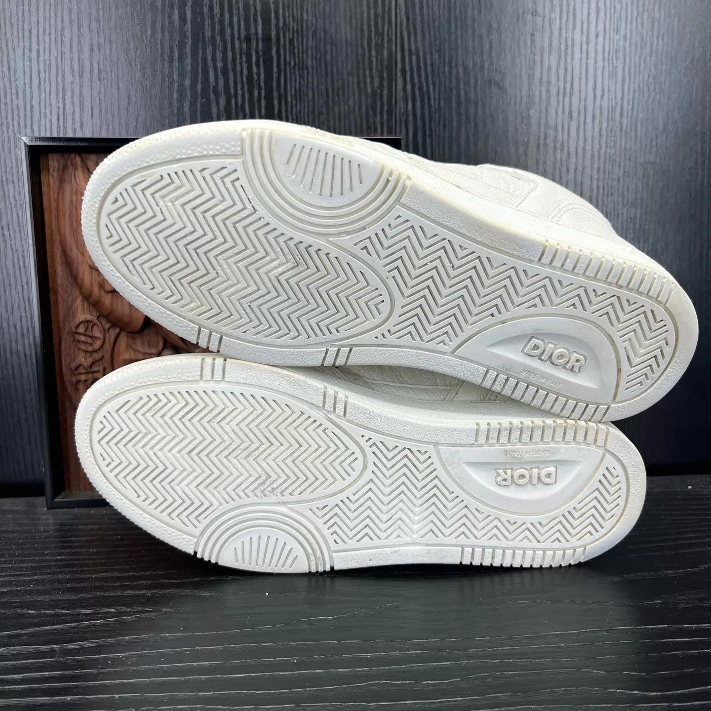 Dior Dior B27 Leather White 39 Good Condition Size US 8.5 / IT 38.5 - 6 Thumbnail